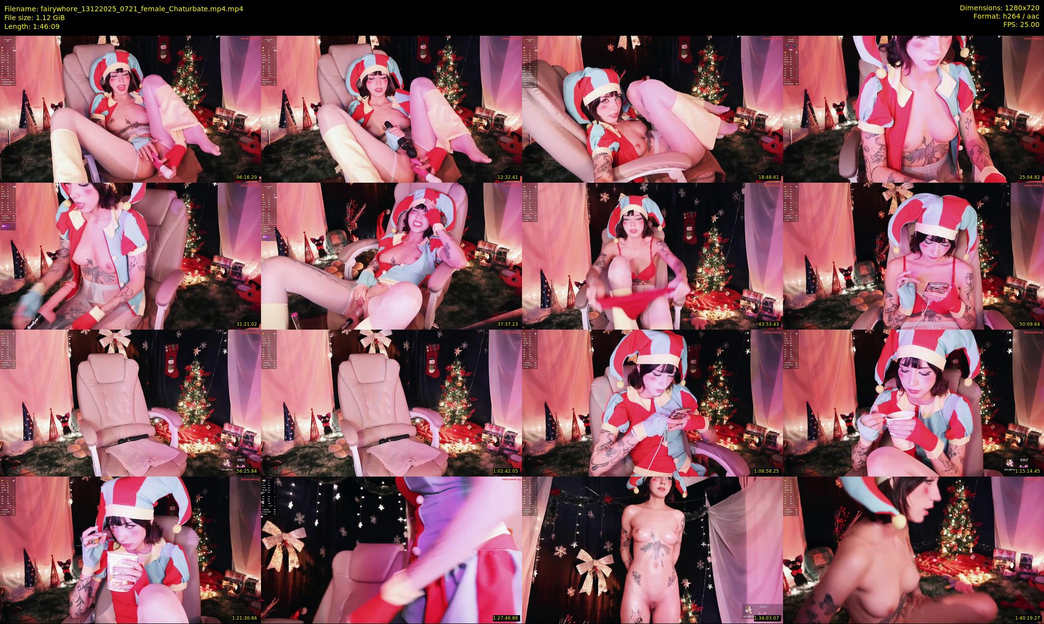 fairywhore — 107 minute Chaturbate female cam show recording, 720p, Dec 13, 2025