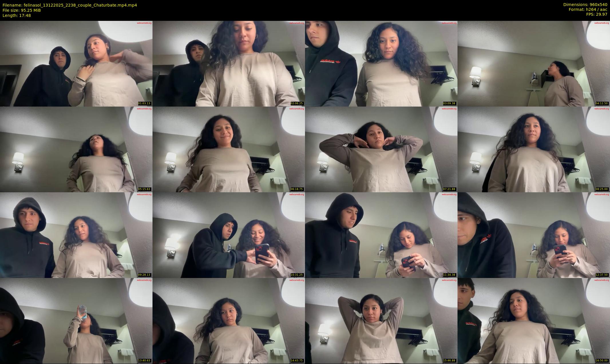felinasol — 18 minute Chaturbate couple cam show recording, 480p, Dec 13, 2025