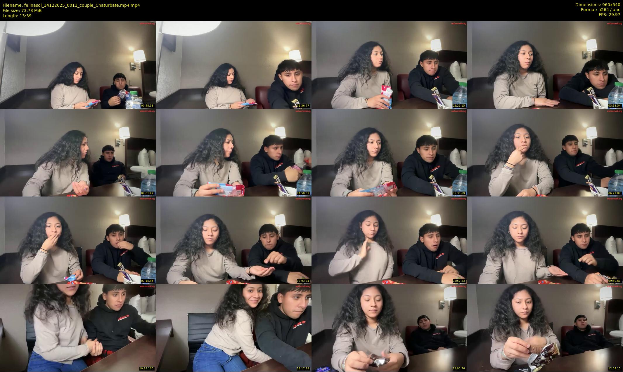 felinasol — 14 minute Chaturbate couple cam show recording, 480p, Dec 14, 2025