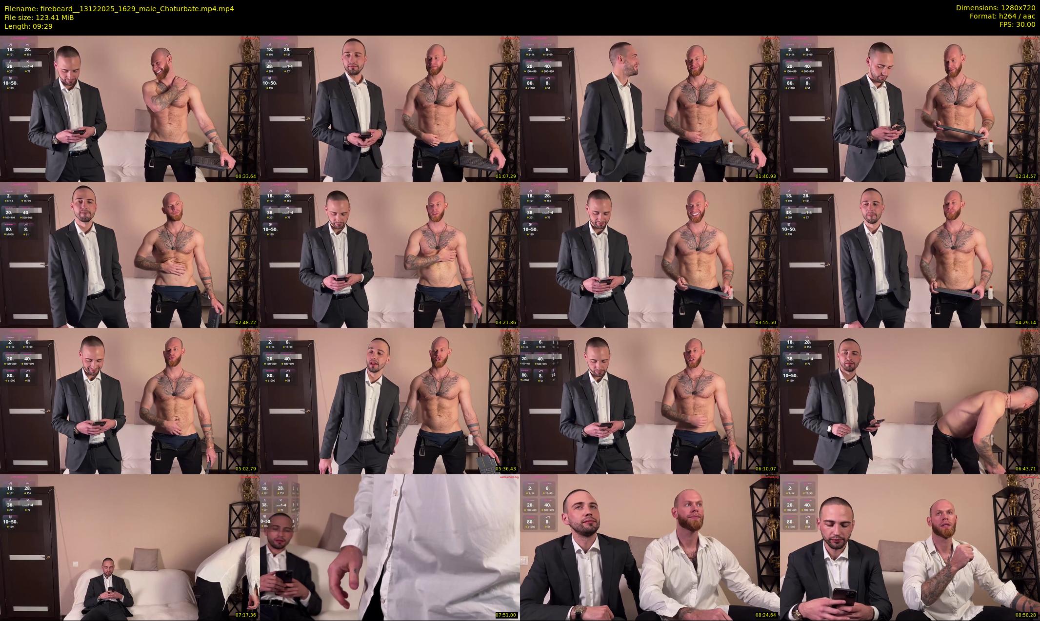 firebeard_ — 10 minute Chaturbate male cam show recording, 720p, Dec 13, 2025