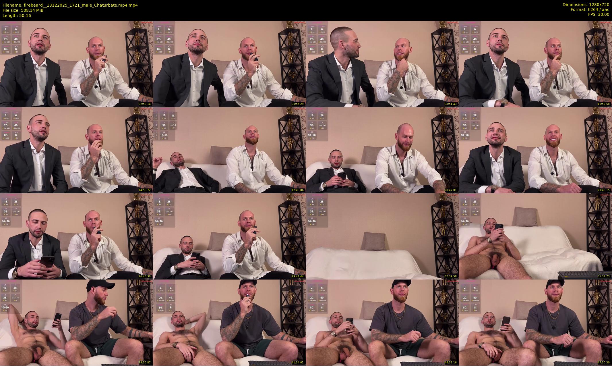 firebeard_ — 51 minute Chaturbate male cam show recording, 720p, Dec 13, 2025
