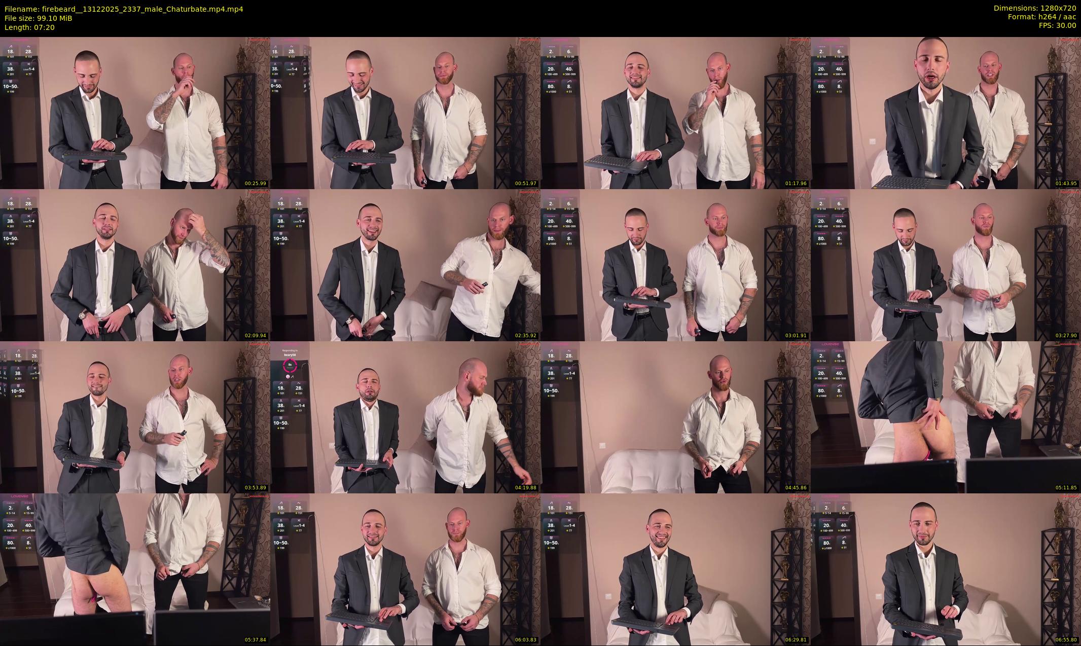 firebeard_ — 8 minute Chaturbate male cam show recording, 720p, Dec 13, 2025