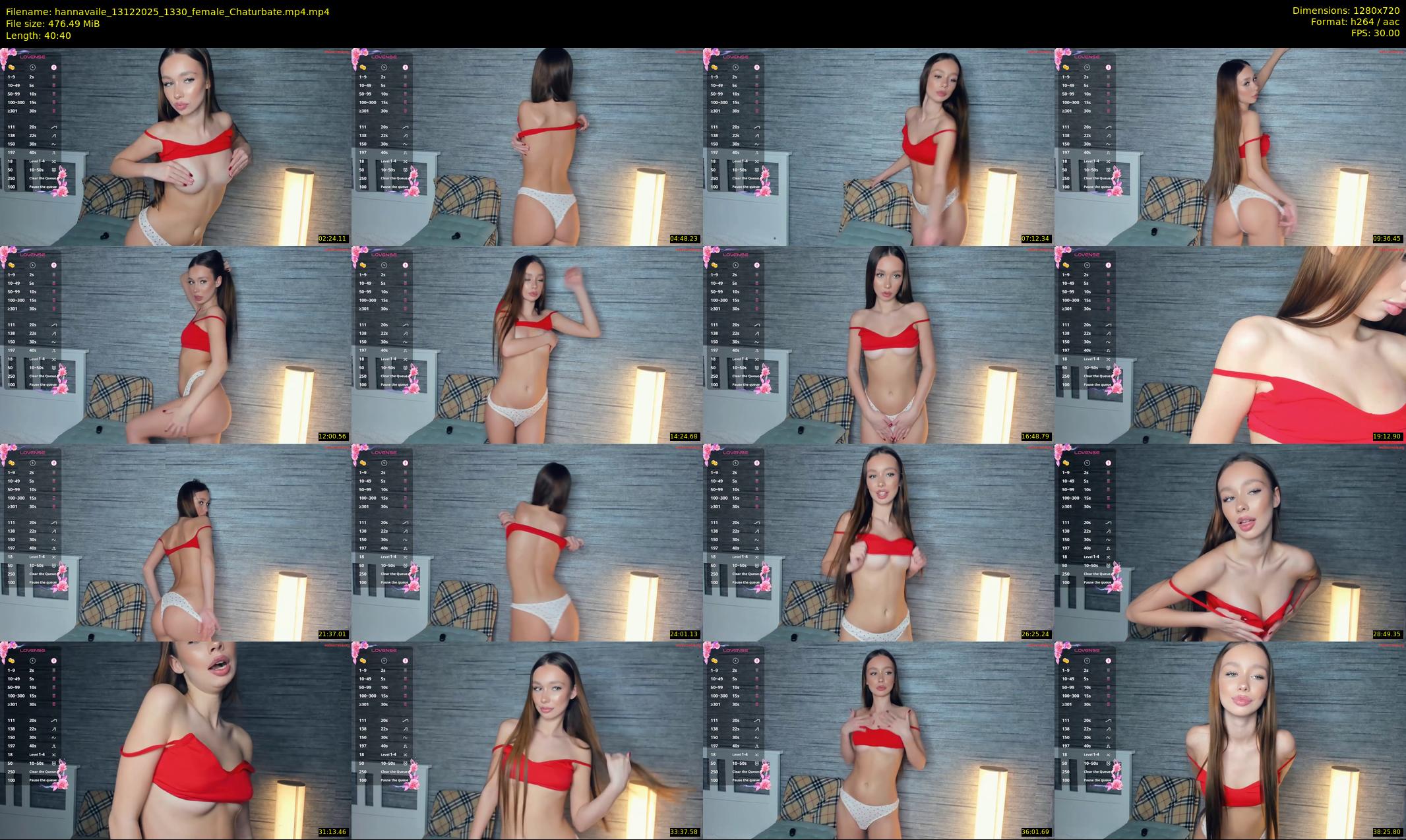 hannavaile — 41 minute Chaturbate female cam show recording, 720p, Dec 13, 2025