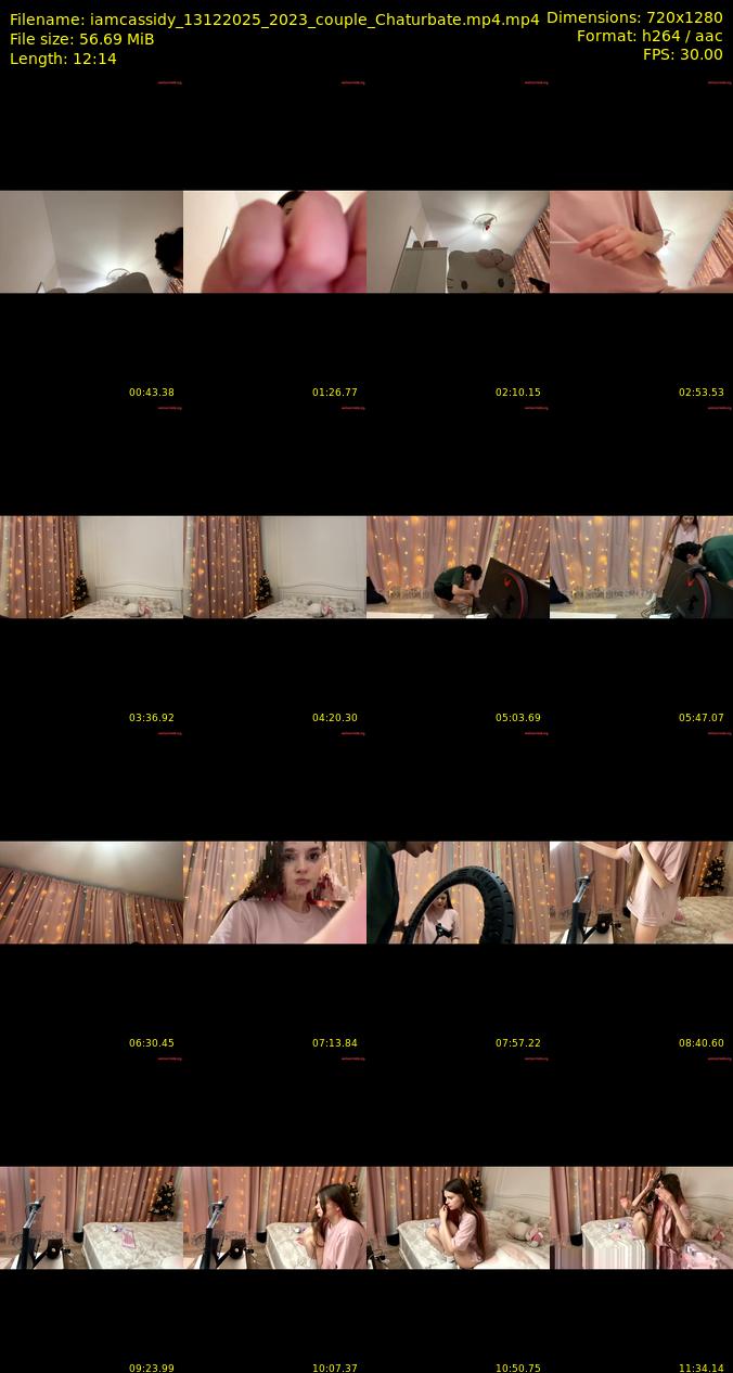 iamcassidy — 13 minute Chaturbate female cam show recording, 1080p, Dec 13, 2025