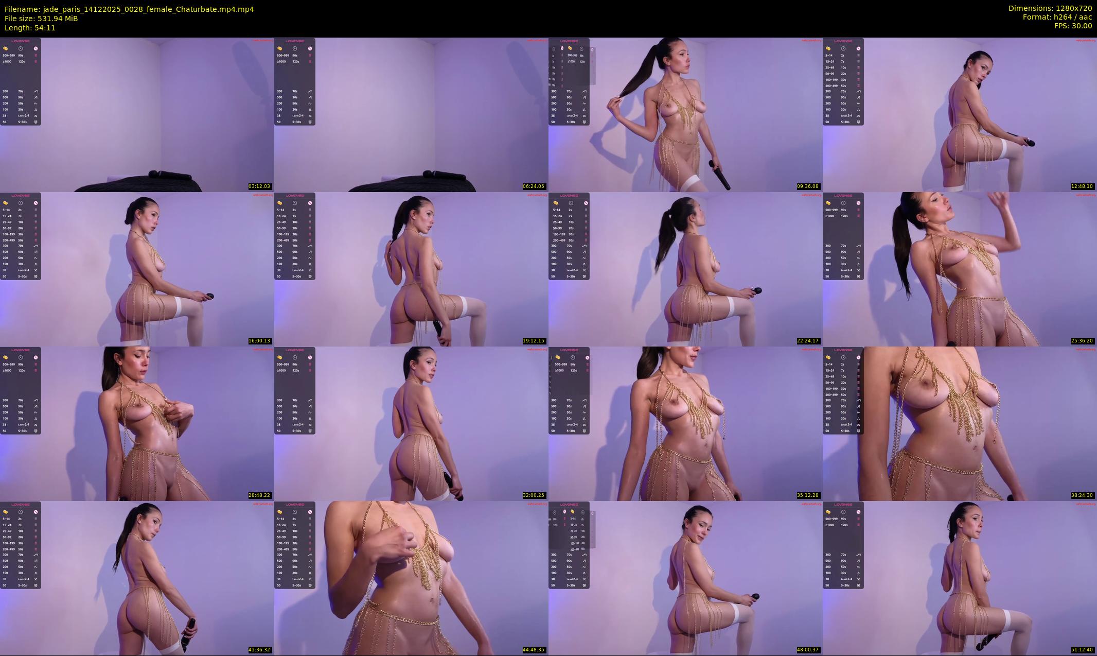 jade_paris — 55 minute Chaturbate female cam show recording, 720p, Dec 14, 2025