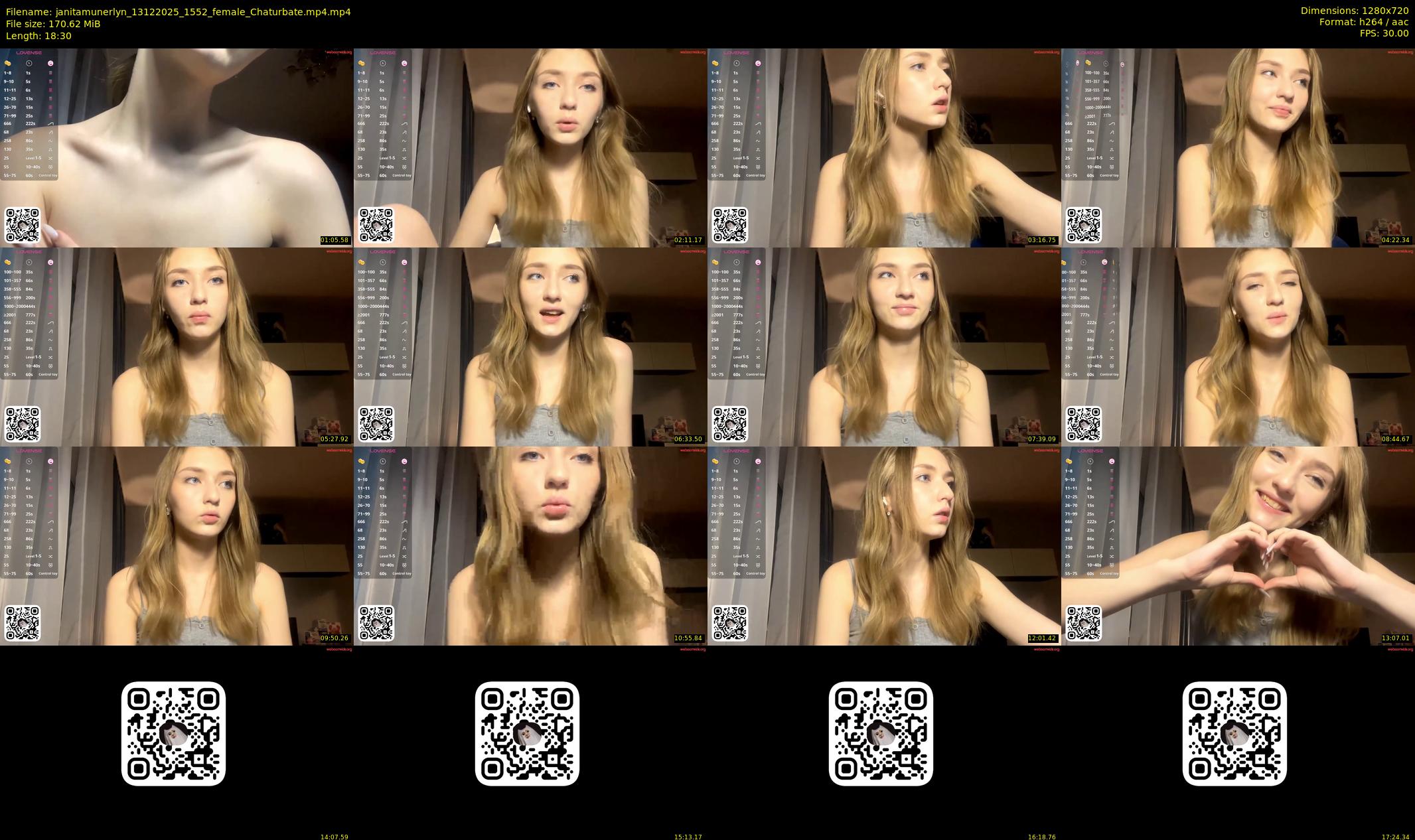 janitamunerlyn — 19 minute Chaturbate female cam show recording, 720p, Dec 13, 2025