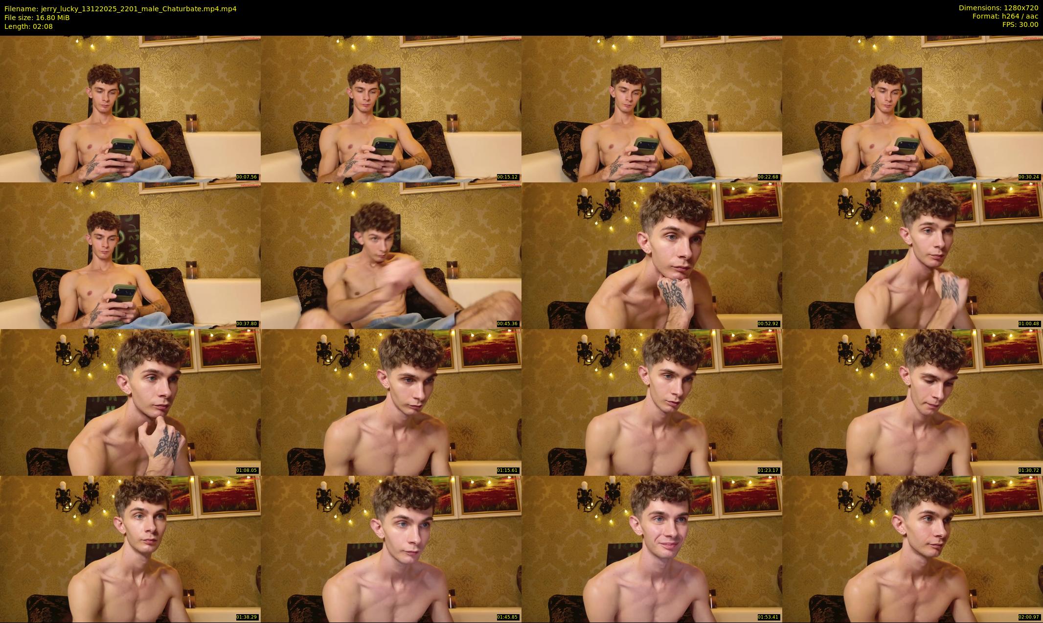 jerry_lucky — 3 minute Chaturbate male cam show recording, 720p, Dec 13, 2025