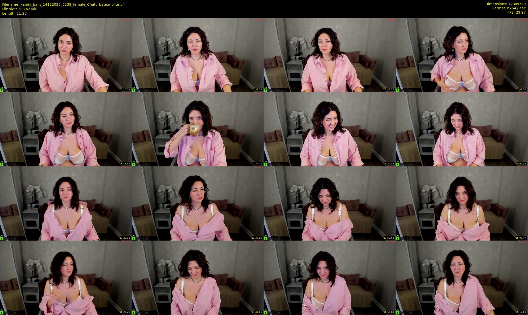kandy_balls — 22 minute Chaturbate female cam show recording, 720p, Dec 14, 2025