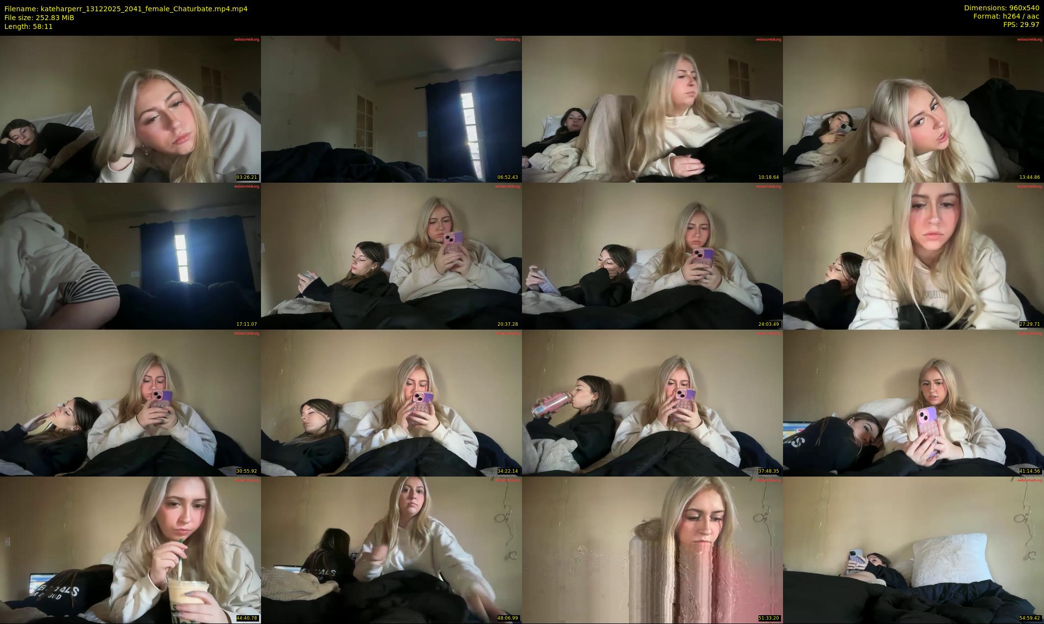 kateharperr — 59 minute Chaturbate female cam show recording, 480p, Dec 13, 2025
