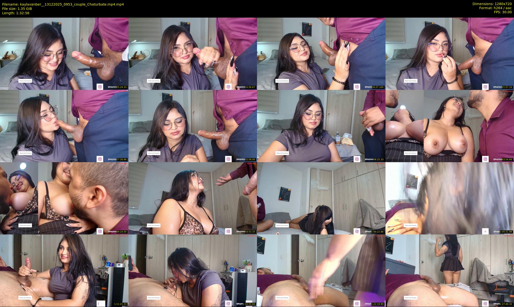 kaylavanber_ — 93 minute Chaturbate couple cam show recording, 720p, Dec 13, 2025