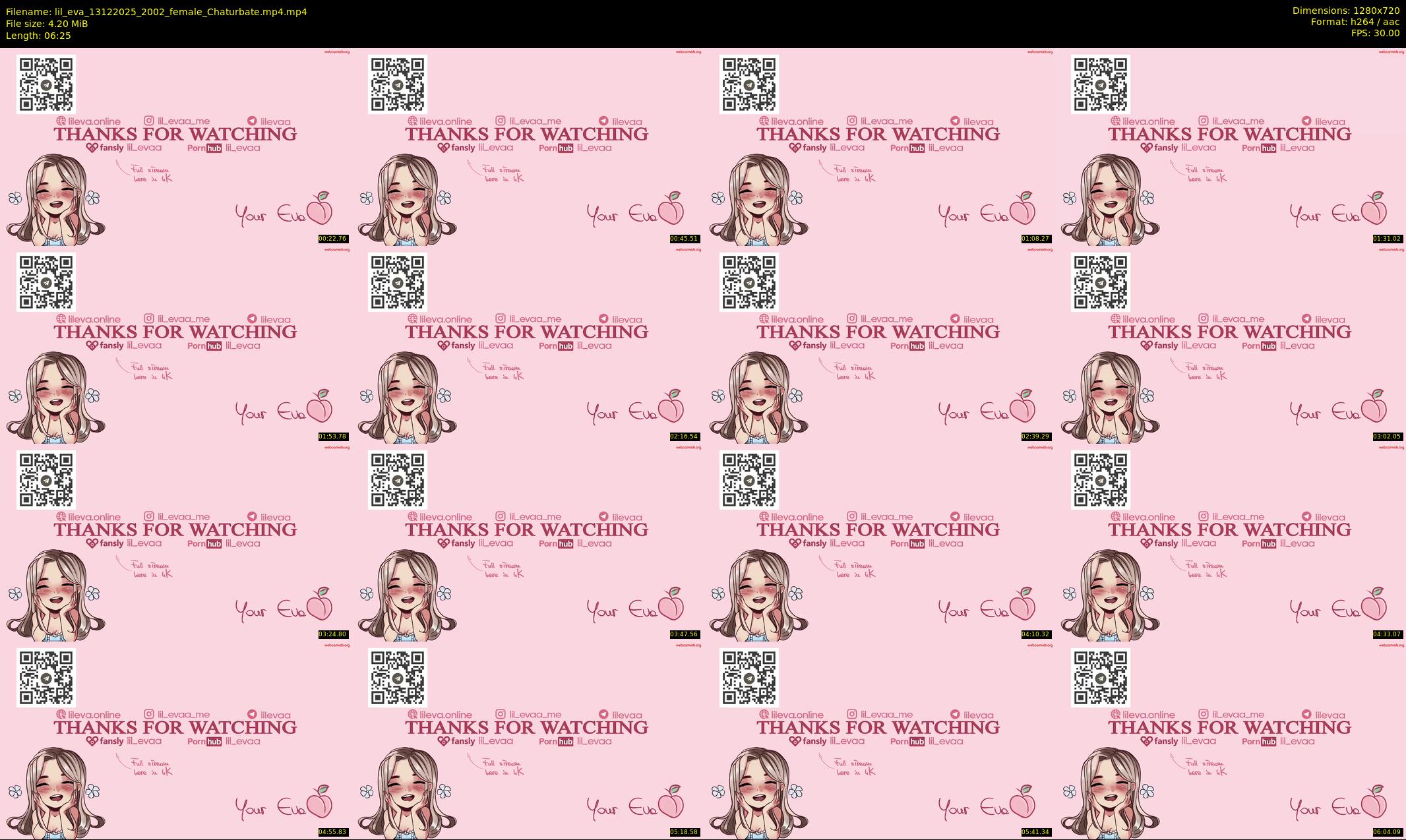 lil_eva — 7 minute Chaturbate female cam show recording, 720p, Dec 13, 2025
