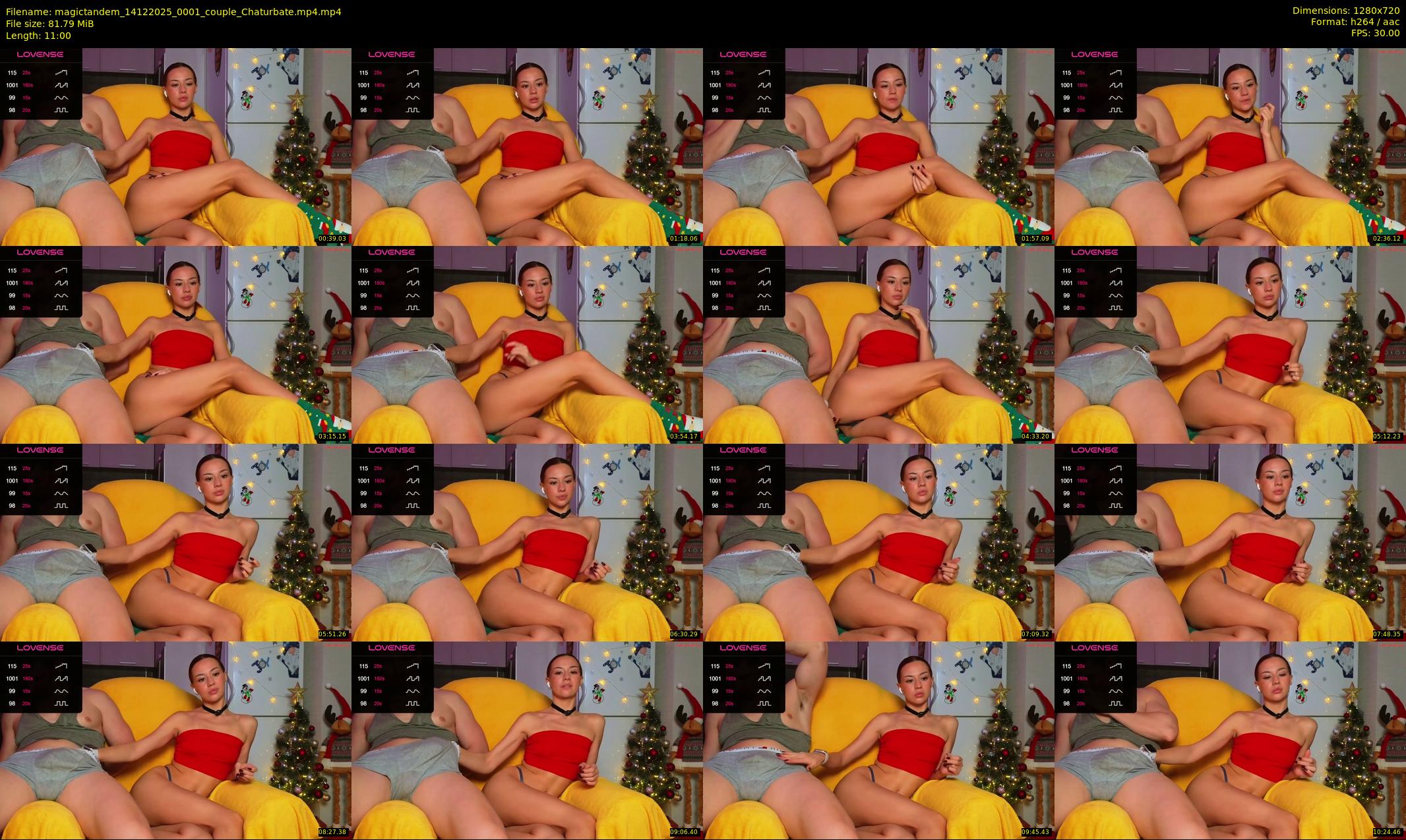 magictandem — 11 minute Chaturbate couple cam show recording, 720p, Dec 14, 2025