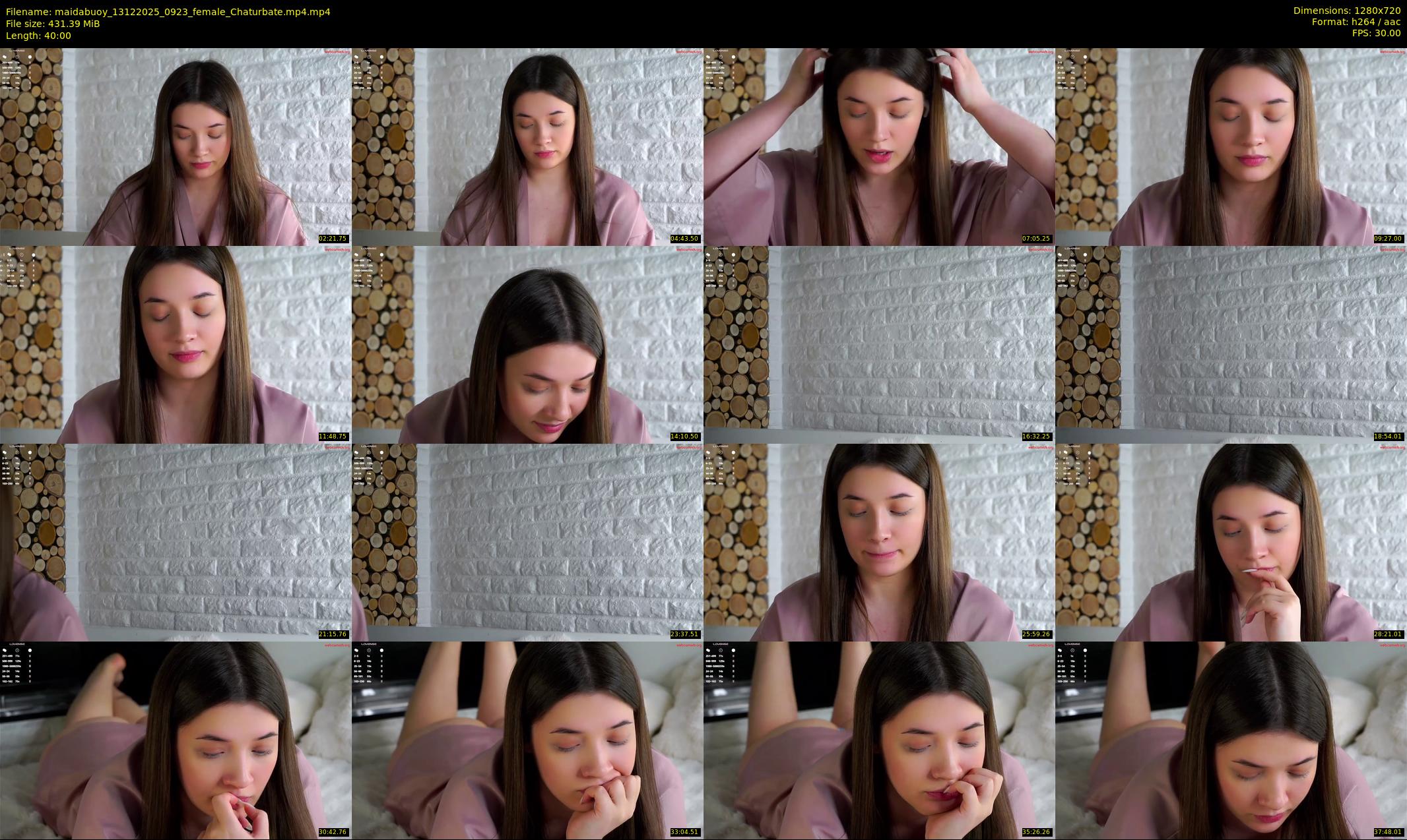 maidabuoy — 40 minute Chaturbate female cam show recording, 720p, Dec 13, 2025