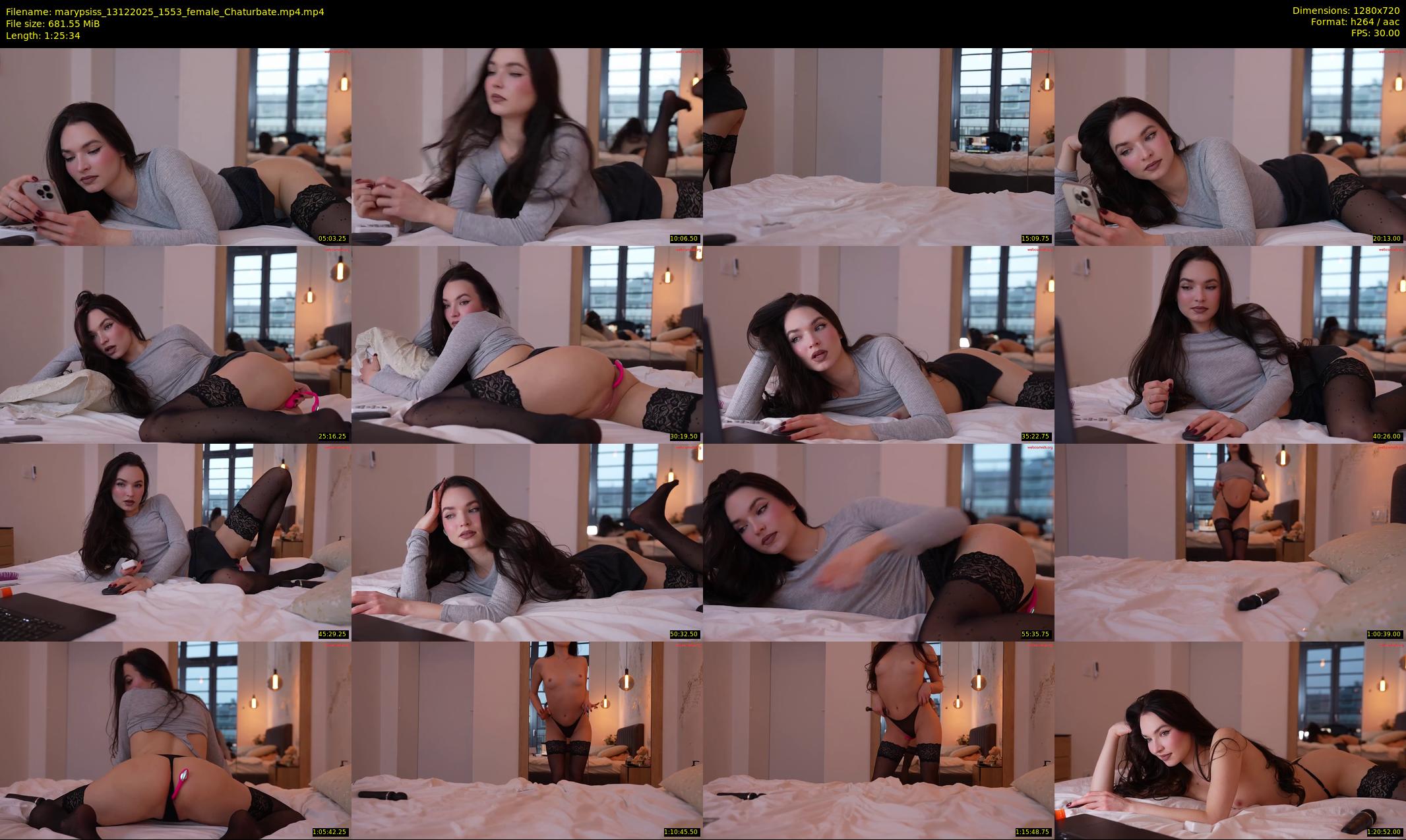 marypsiss — 86 minute Chaturbate female cam show recording, 720p, Dec 13, 2025