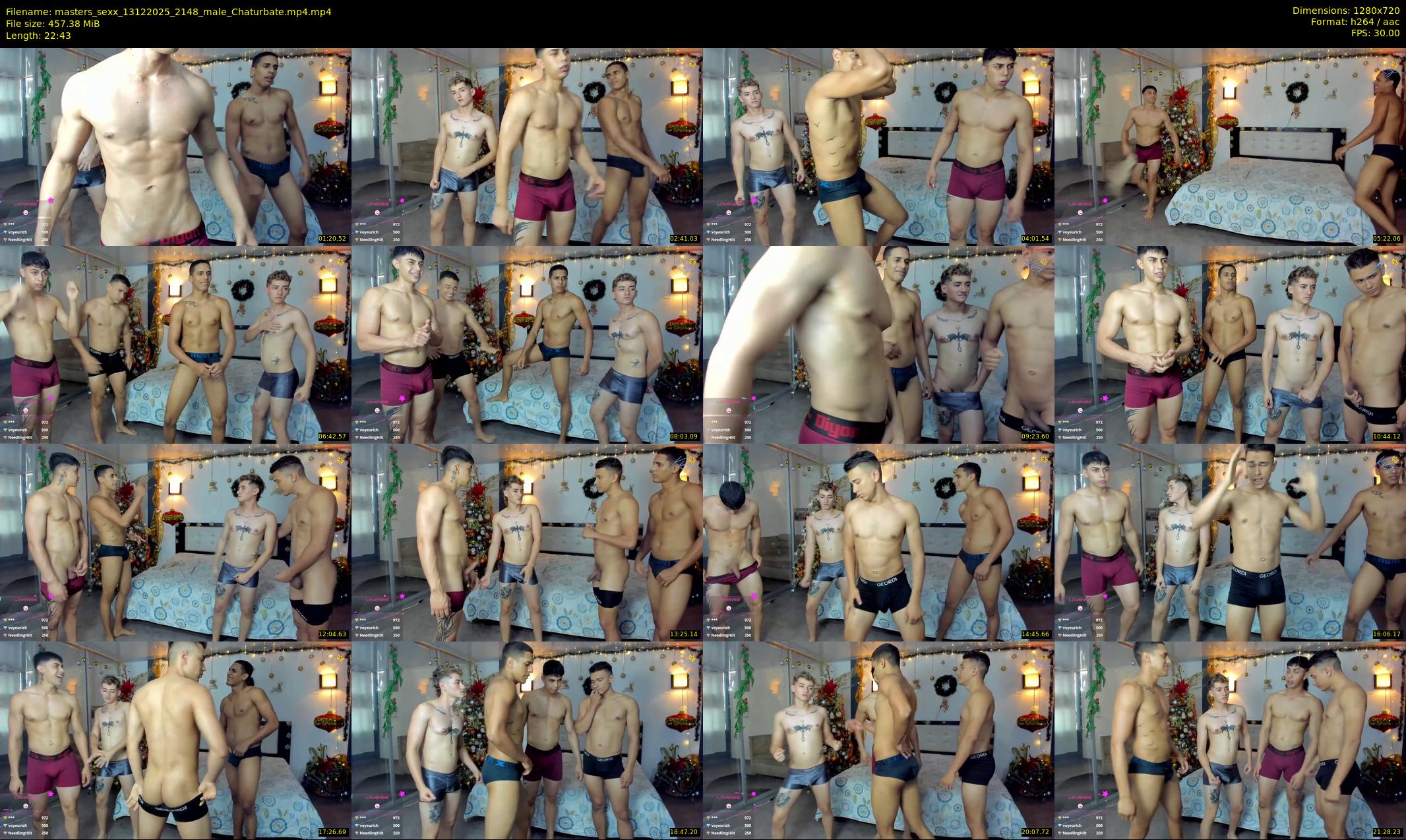 masters_sexx — 23 minute Chaturbate male cam show recording, 720p, Dec 13, 2025