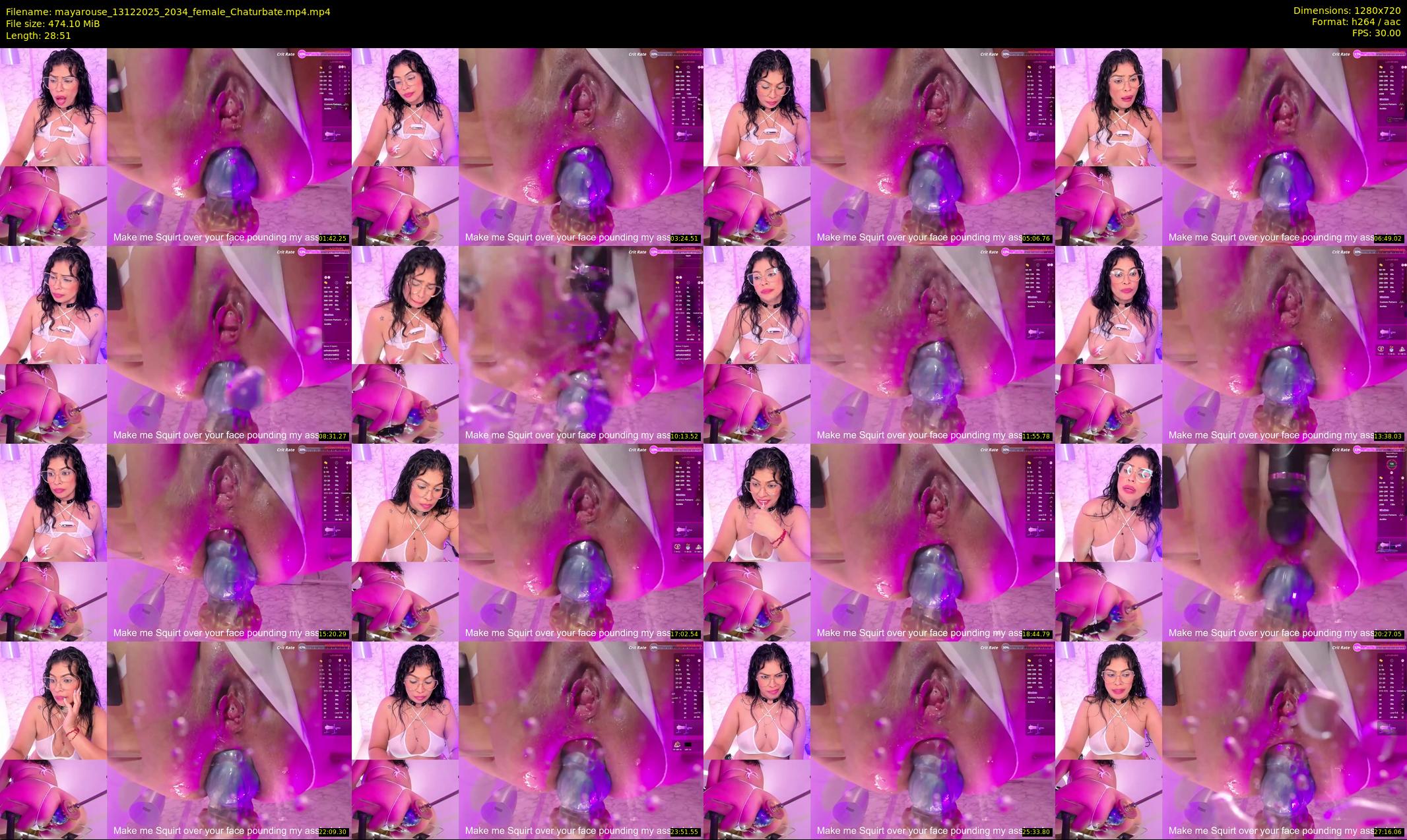 mayarouse — 29 minute Chaturbate female cam show recording, 720p, Dec 13, 2025