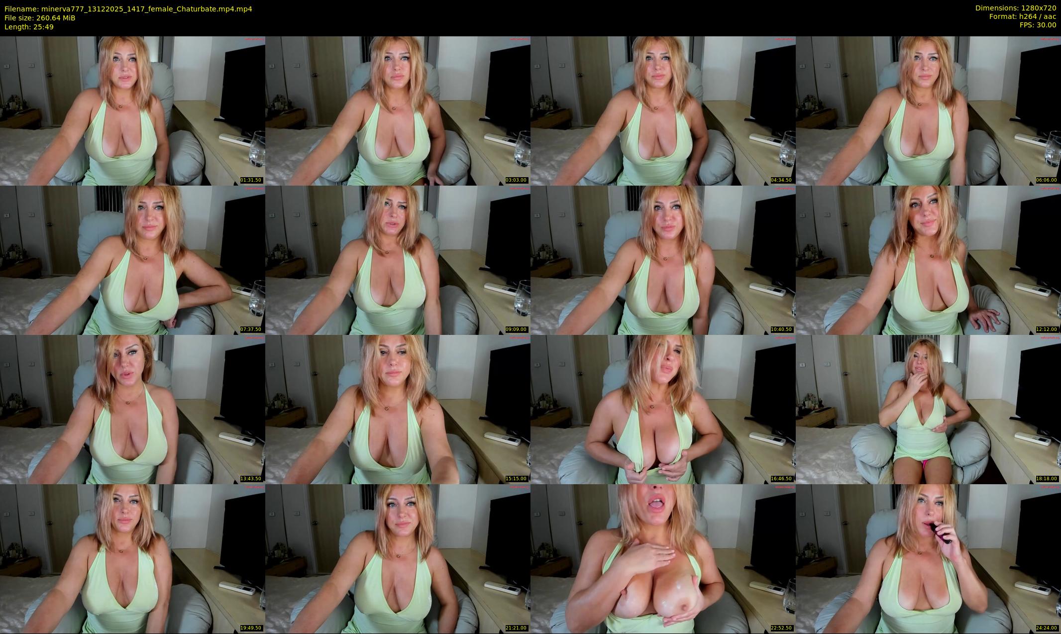 minerva777 — 26 minute Chaturbate female cam show recording, 720p, Dec 13, 2025