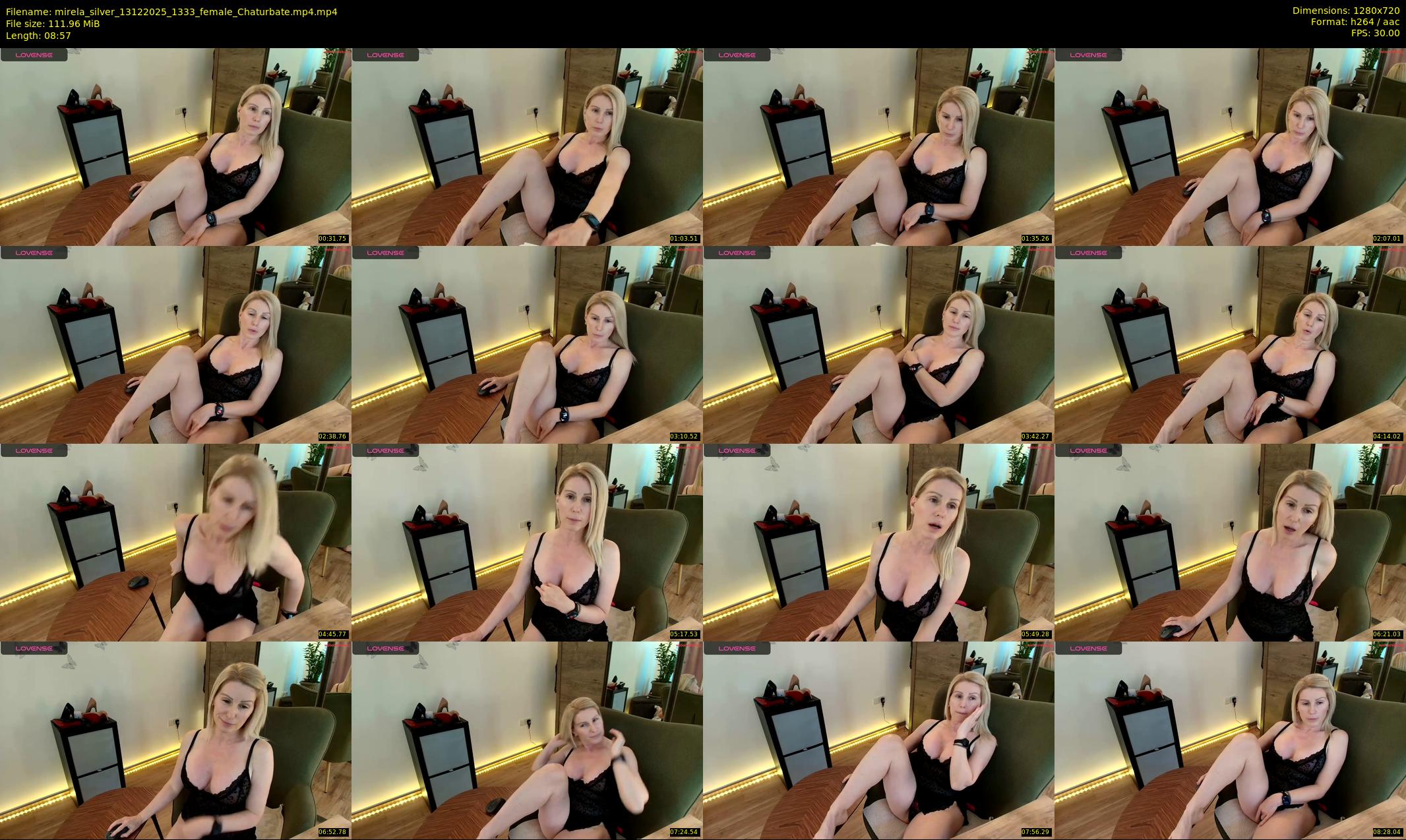 mirela_silver — 9 minute Chaturbate female cam show recording, 720p, Dec 13, 2025