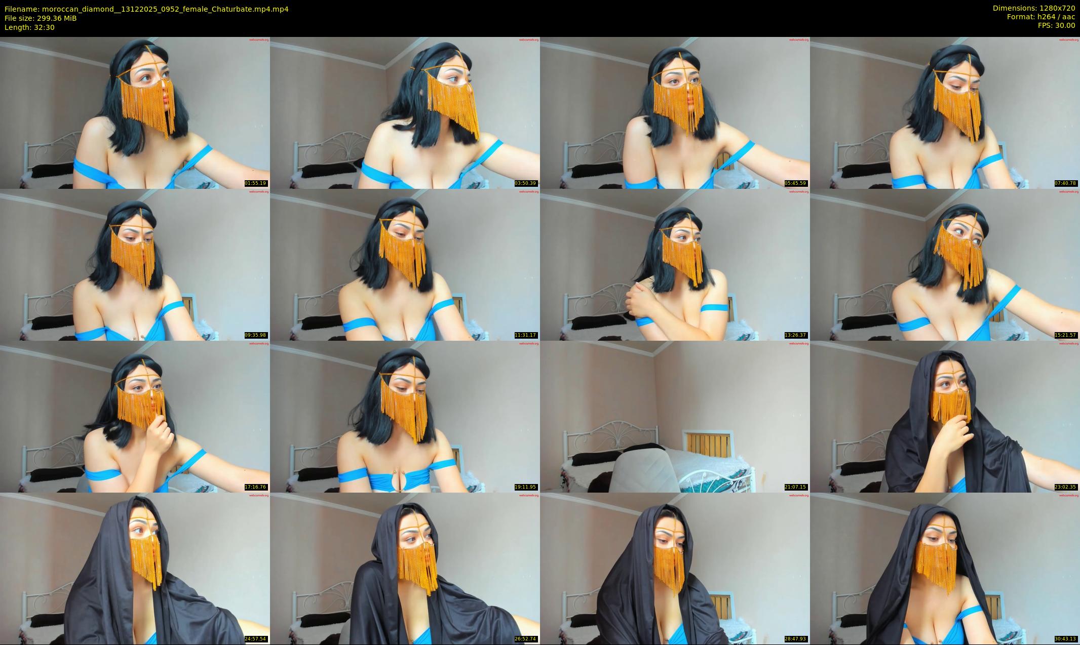 moroccan_diamond_ — 33 minute Chaturbate female cam show recording, 720p, Dec 13, 2025
