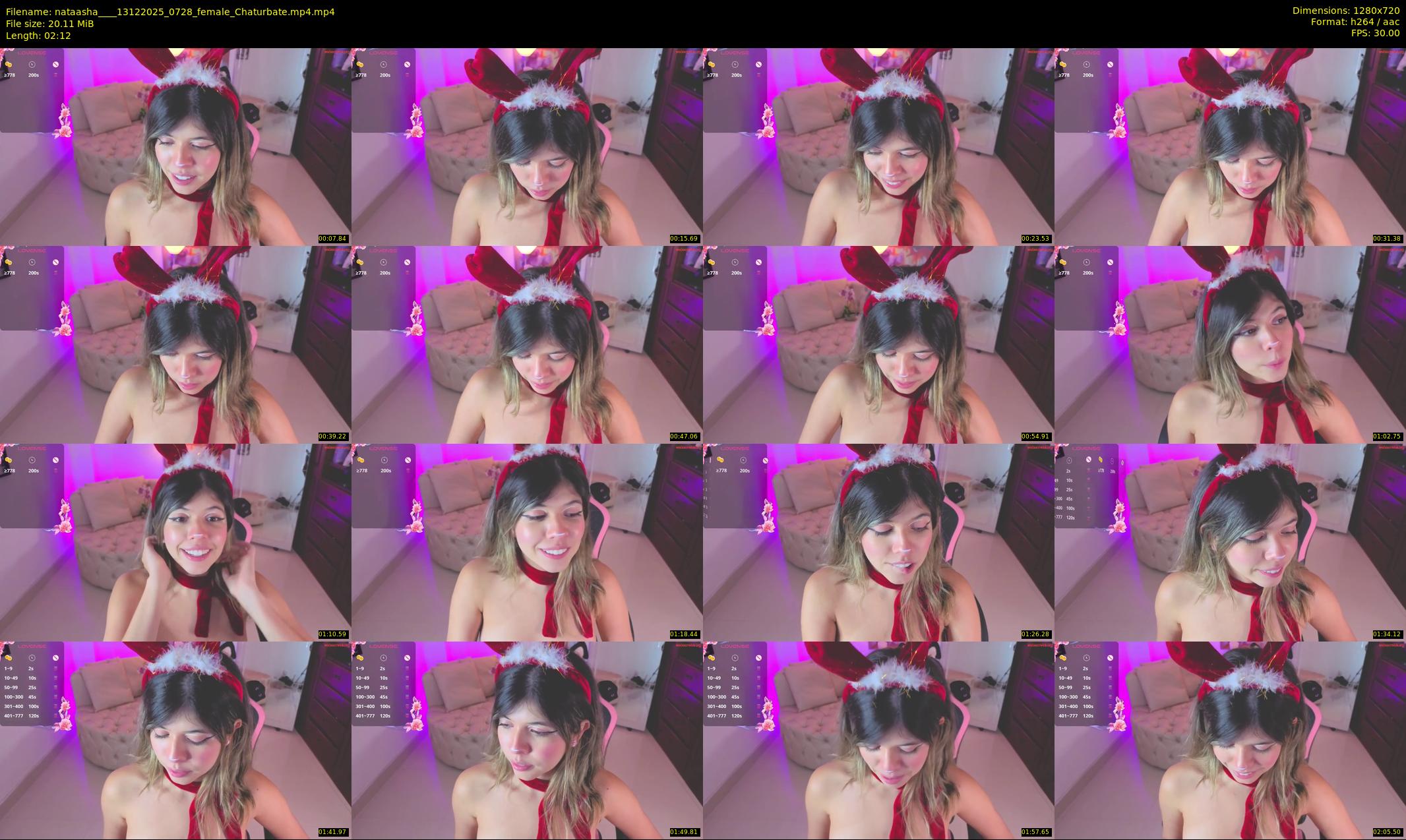 nataasha___ — 3 minute Chaturbate female cam show recording, 720p, Dec 13, 2025