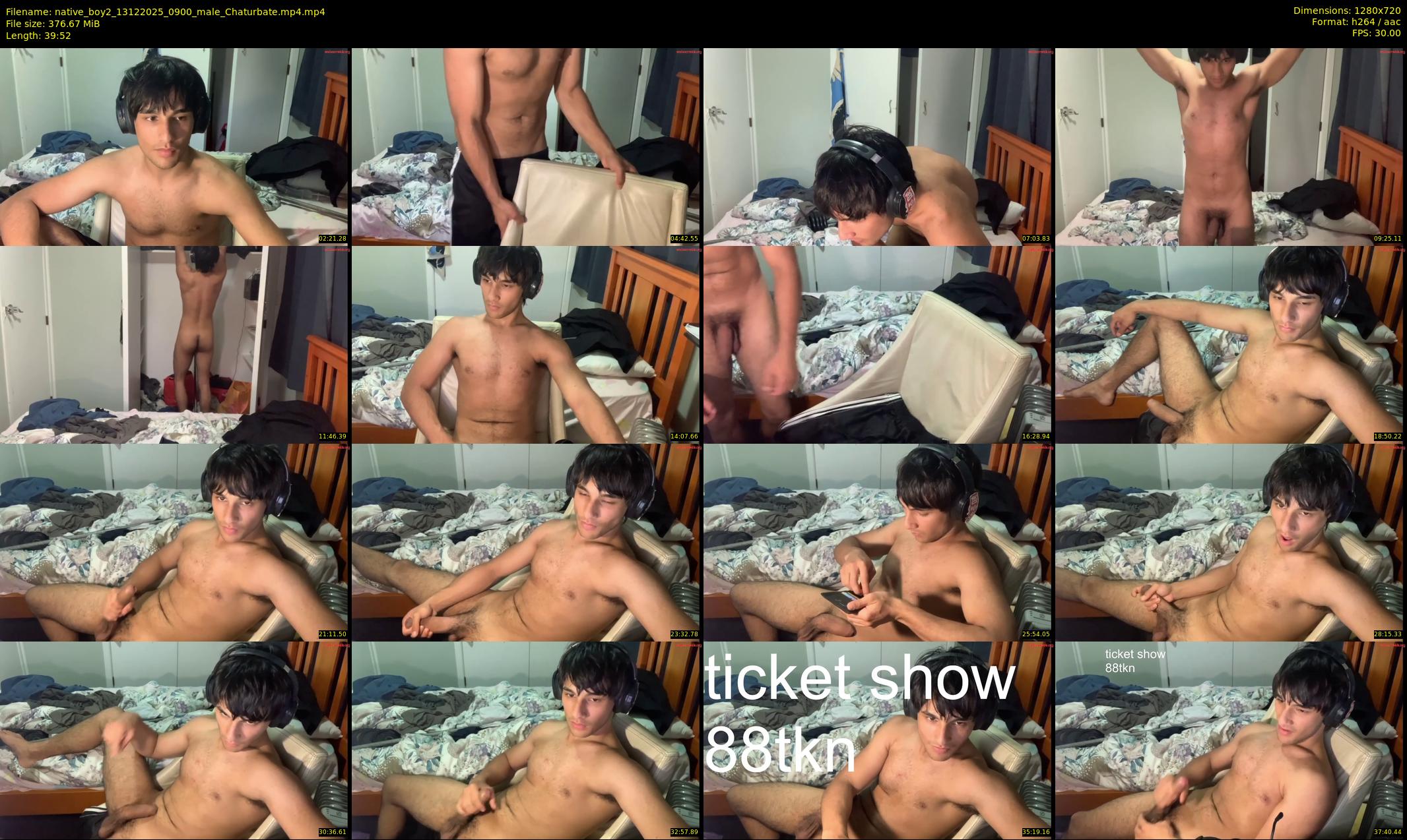 native_boy2 — 40 minute Chaturbate male cam show recording, 720p, Dec 13, 2025