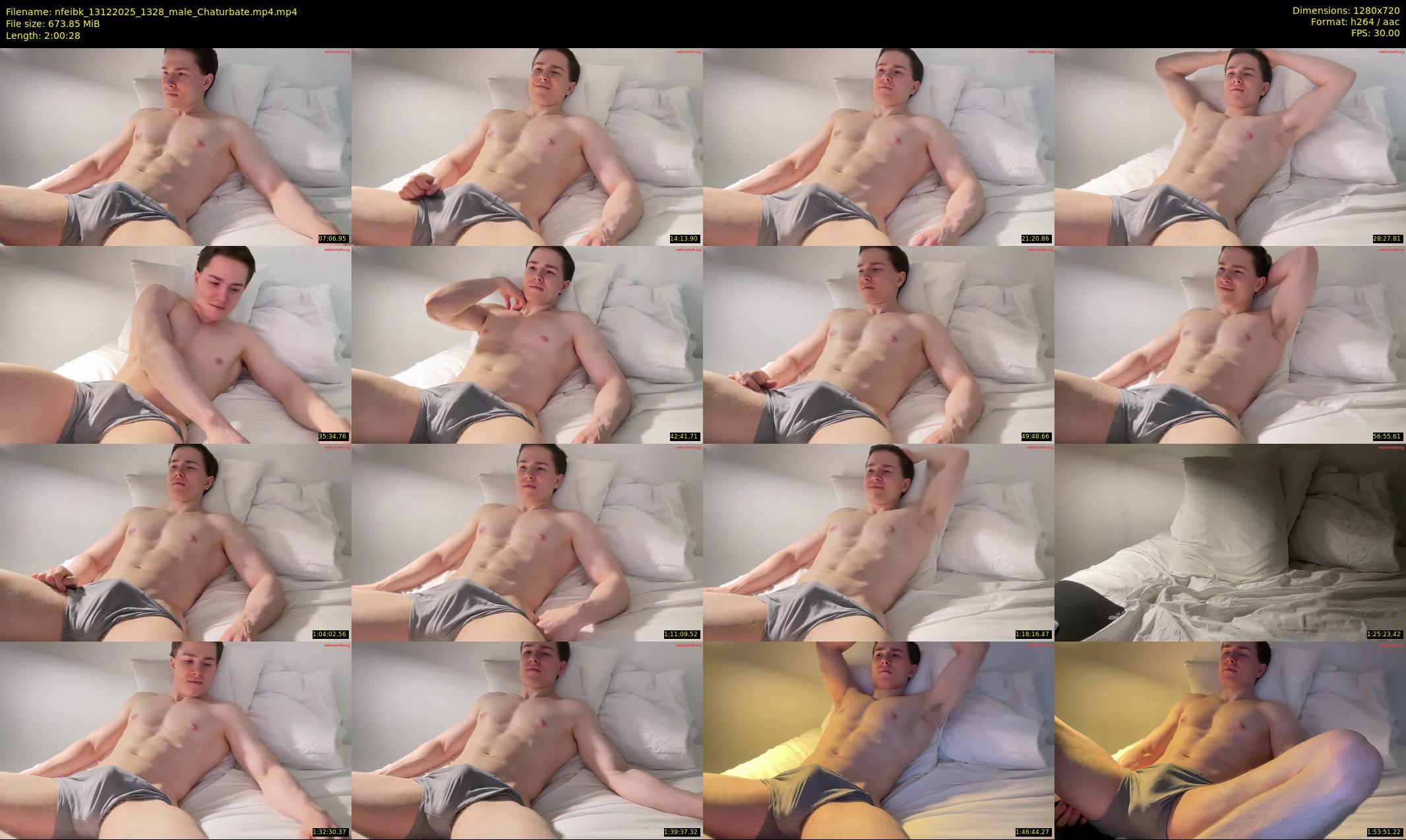 nfeibk — 121 minute Chaturbate male cam show recording, 720p, Dec 13, 2025