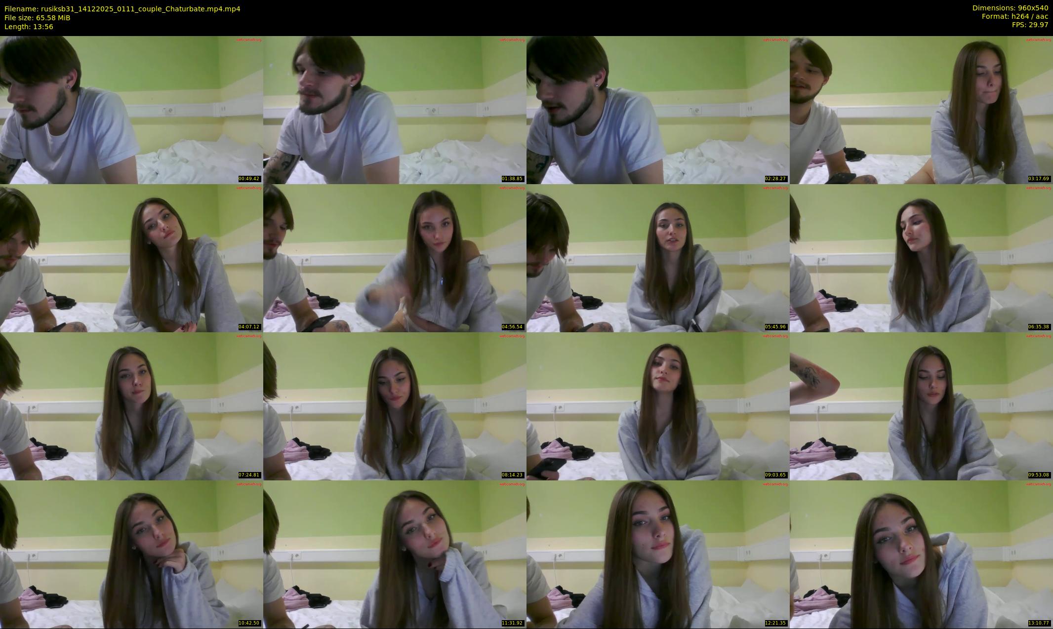 rusiksb31 — 14 minute Chaturbate couple cam show recording, 480p, Dec 14, 2025