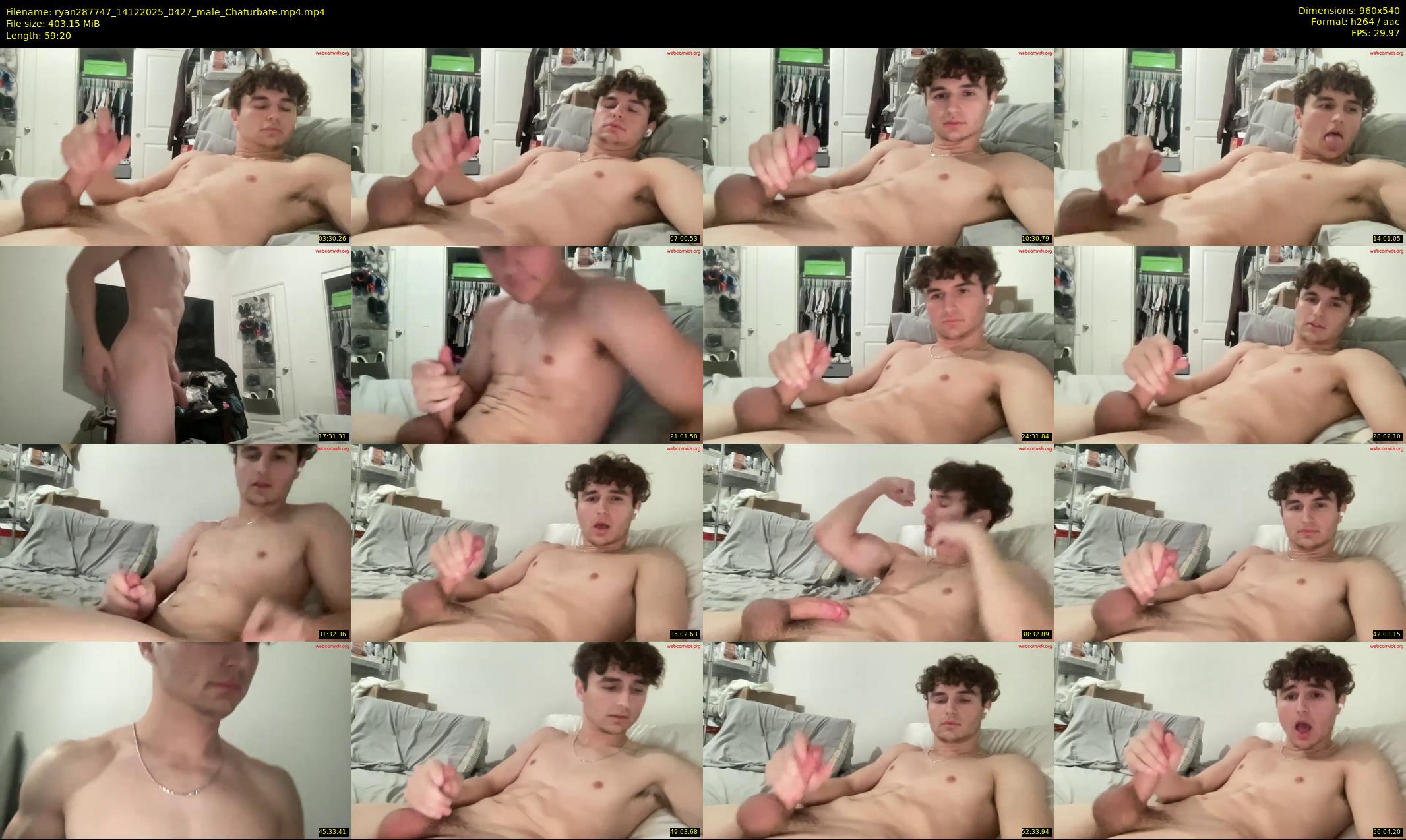 ryan287747 — 60 minute Chaturbate male cam show recording, 480p, Dec 14, 2025
