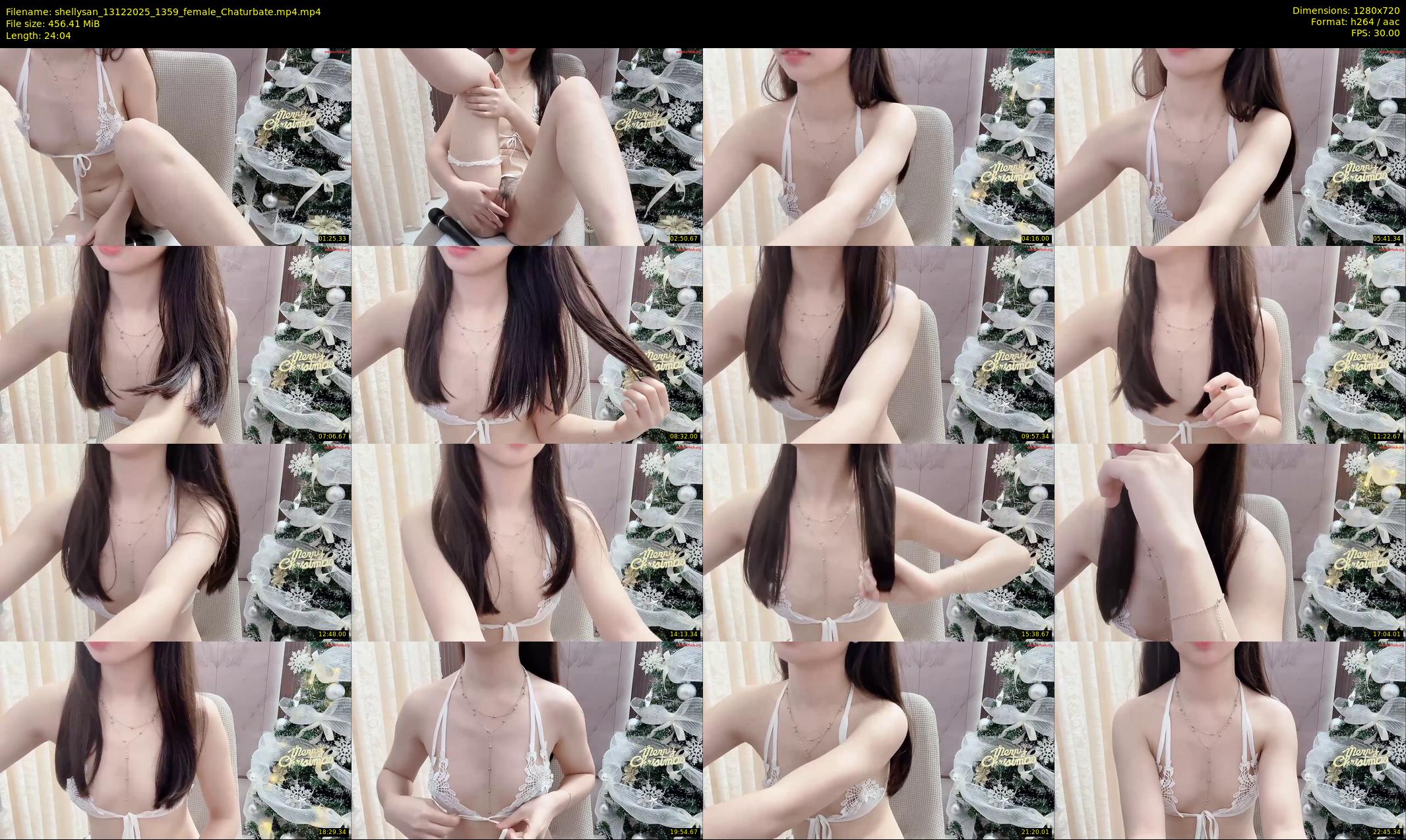 shellysan — 25 minute Chaturbate female cam show recording, 720p, Dec 13, 2025