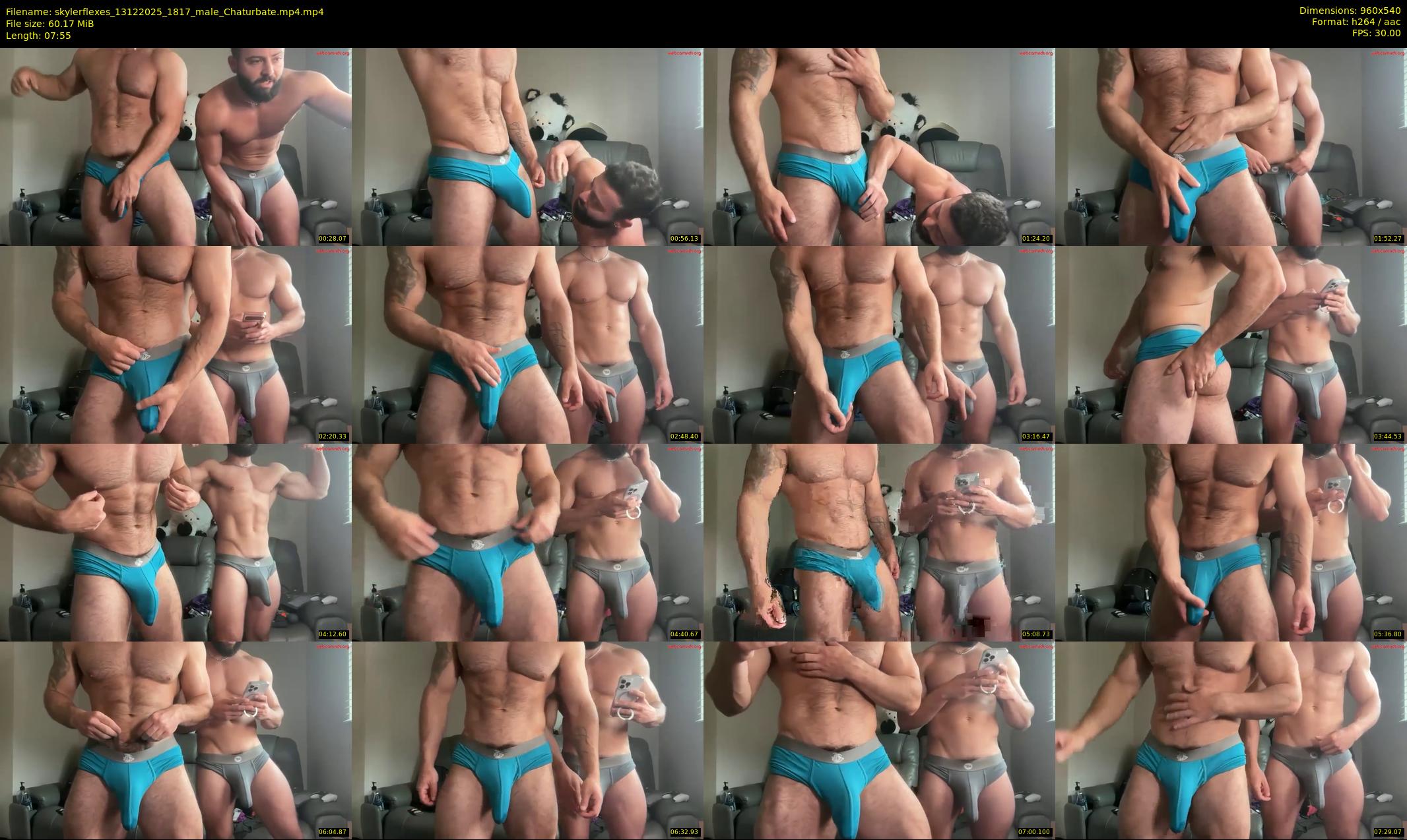 skylerflexes — 8 minute Chaturbate male cam show recording, 480p, Dec 13, 2025
