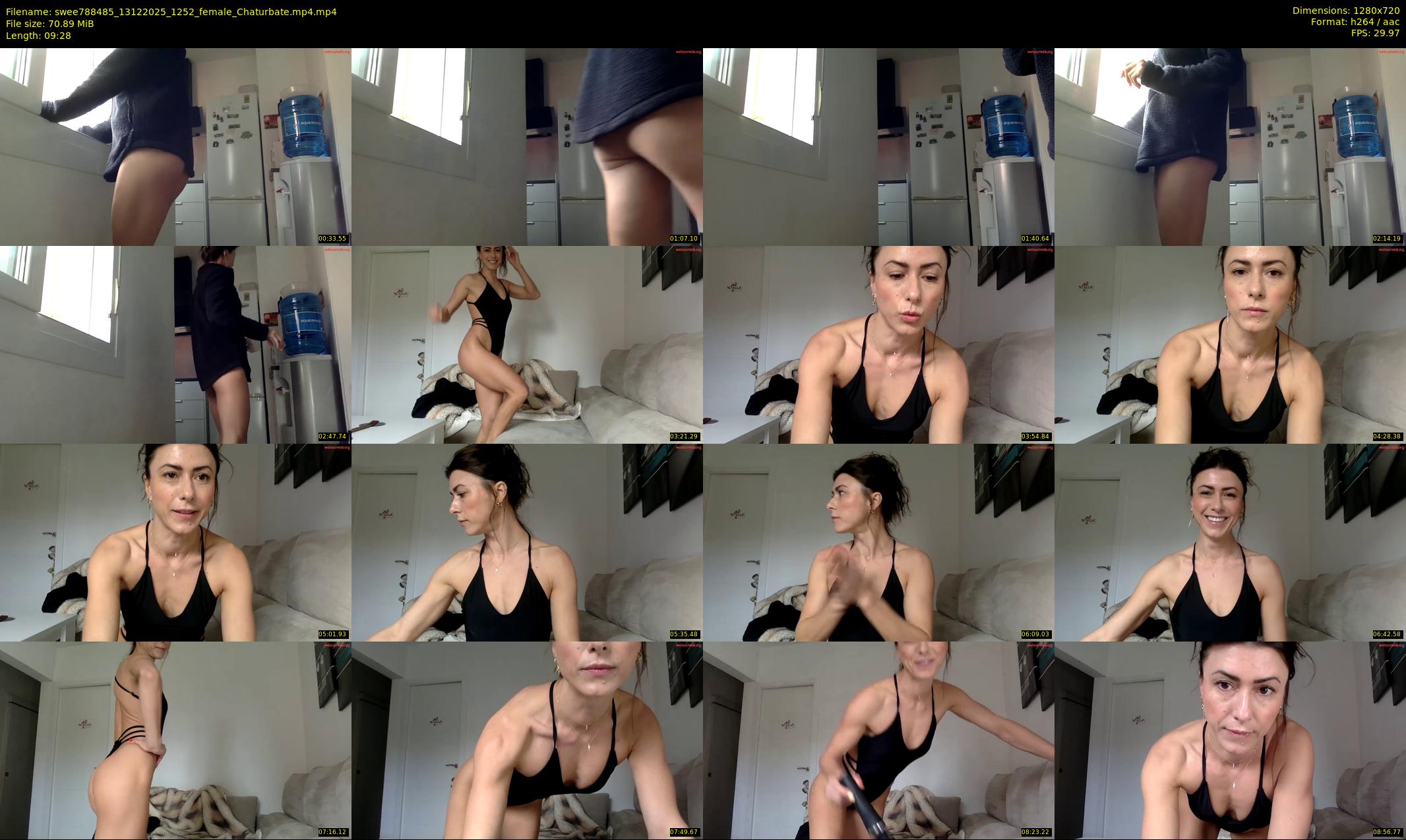 swee788485 — 10 minute Chaturbate female cam show recording, 720p, Dec 13, 2025