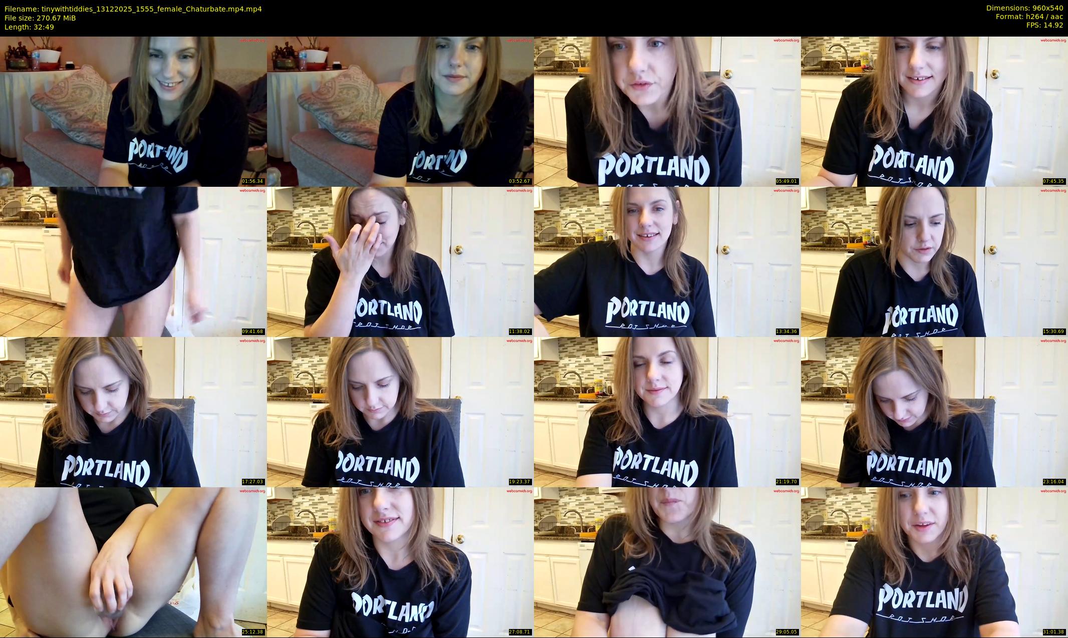 tinywithtiddies — 33 minute Chaturbate female cam show recording, 480p, Dec 13, 2025