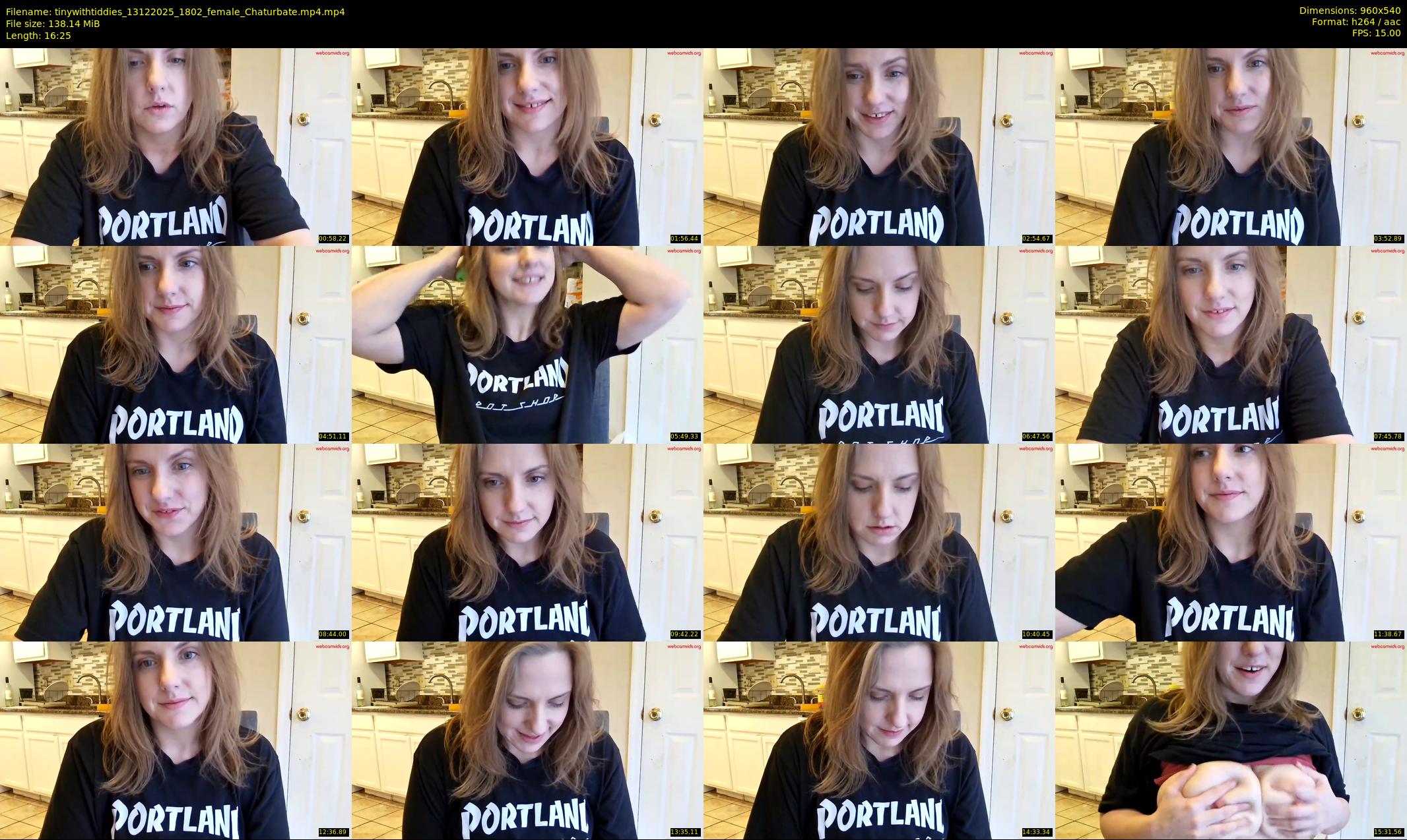 tinywithtiddies — 17 minute Chaturbate female cam show recording, 480p, Dec 13, 2025