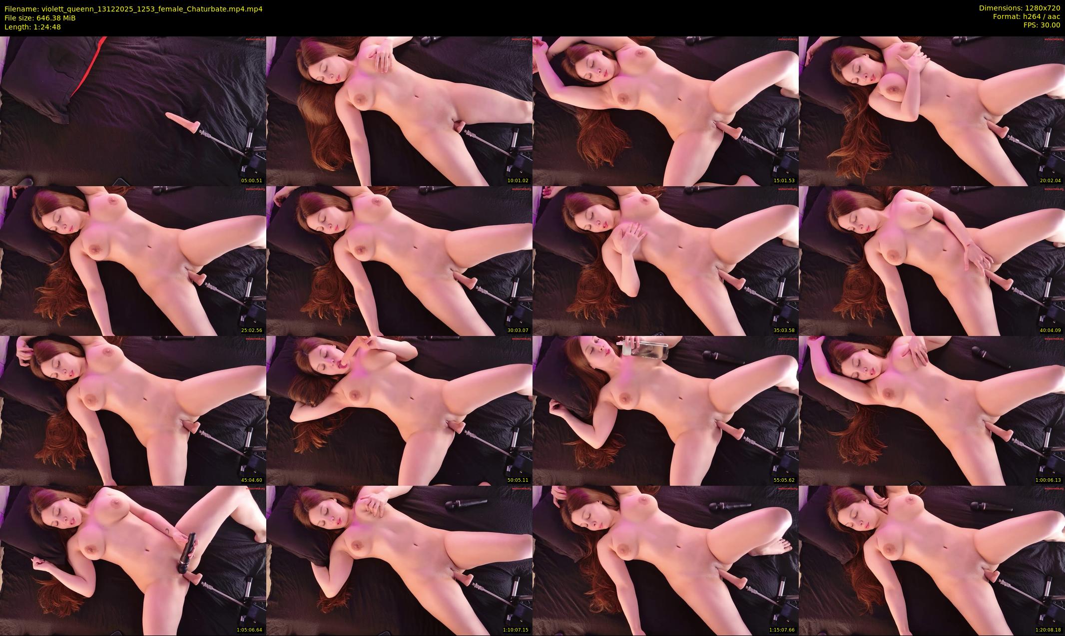 violett_queenn — 85 minute Chaturbate female cam show recording, 720p, Dec 13, 2025