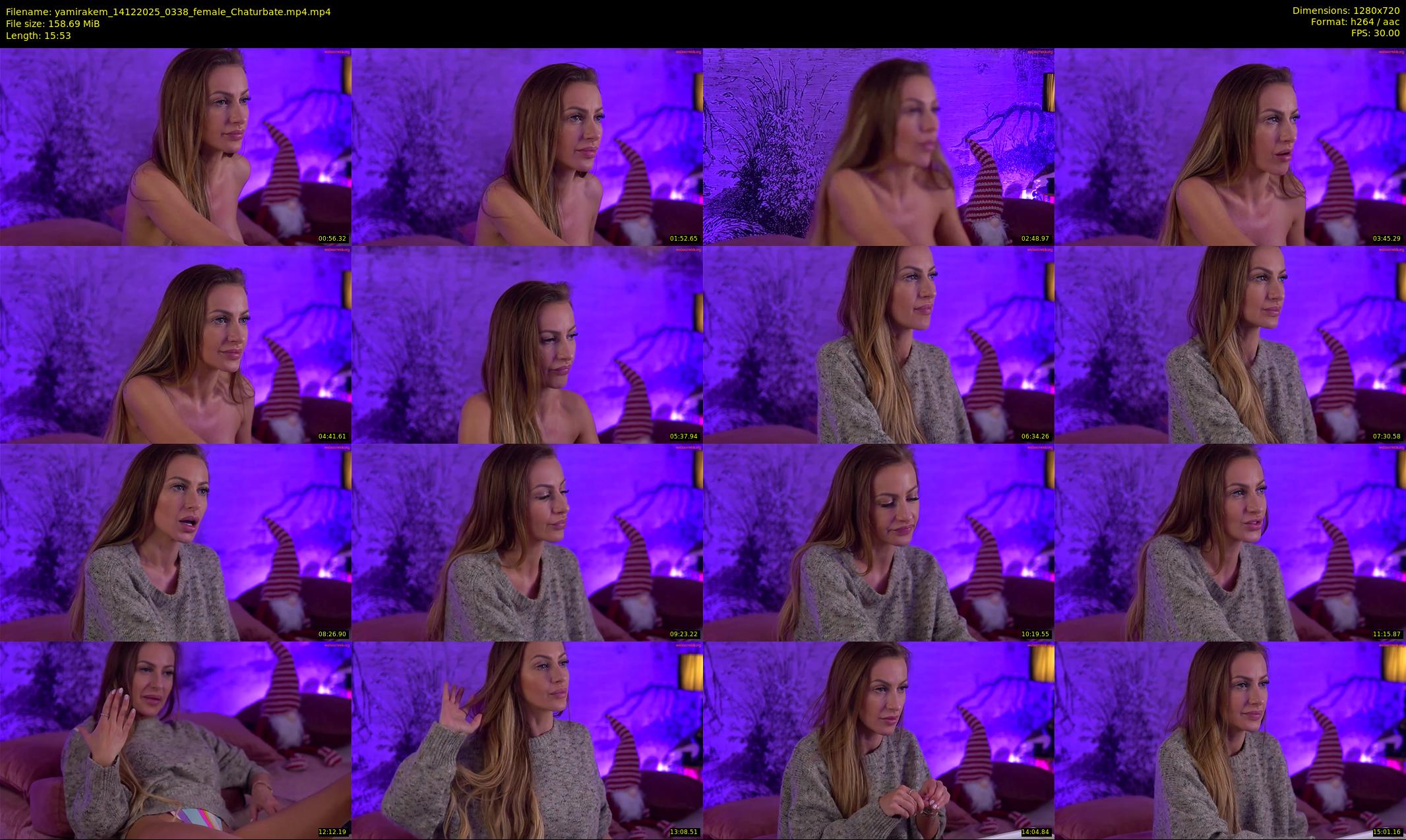 yamirakem — 16 minute Chaturbate female cam show recording, 720p, Dec 14, 2025