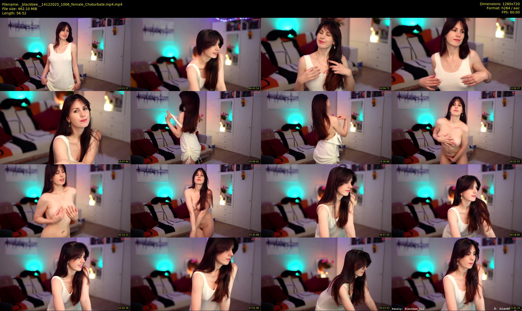 _blackbee_ — 57 minute Chaturbate female cam show recording, 720p, Dec 14, 2025