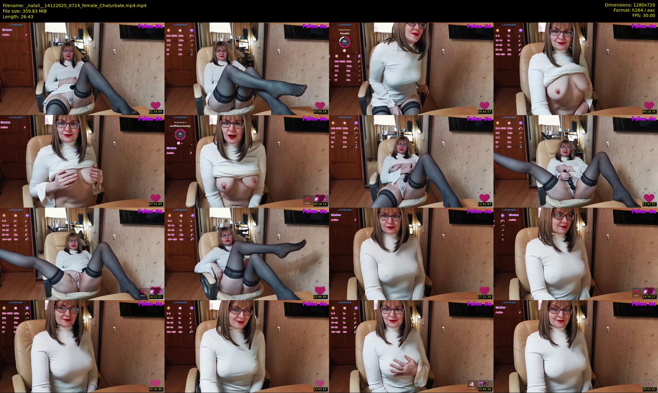 _natali_ — 27 minute Chaturbate female cam show recording, 720p, Dec 14, 2025