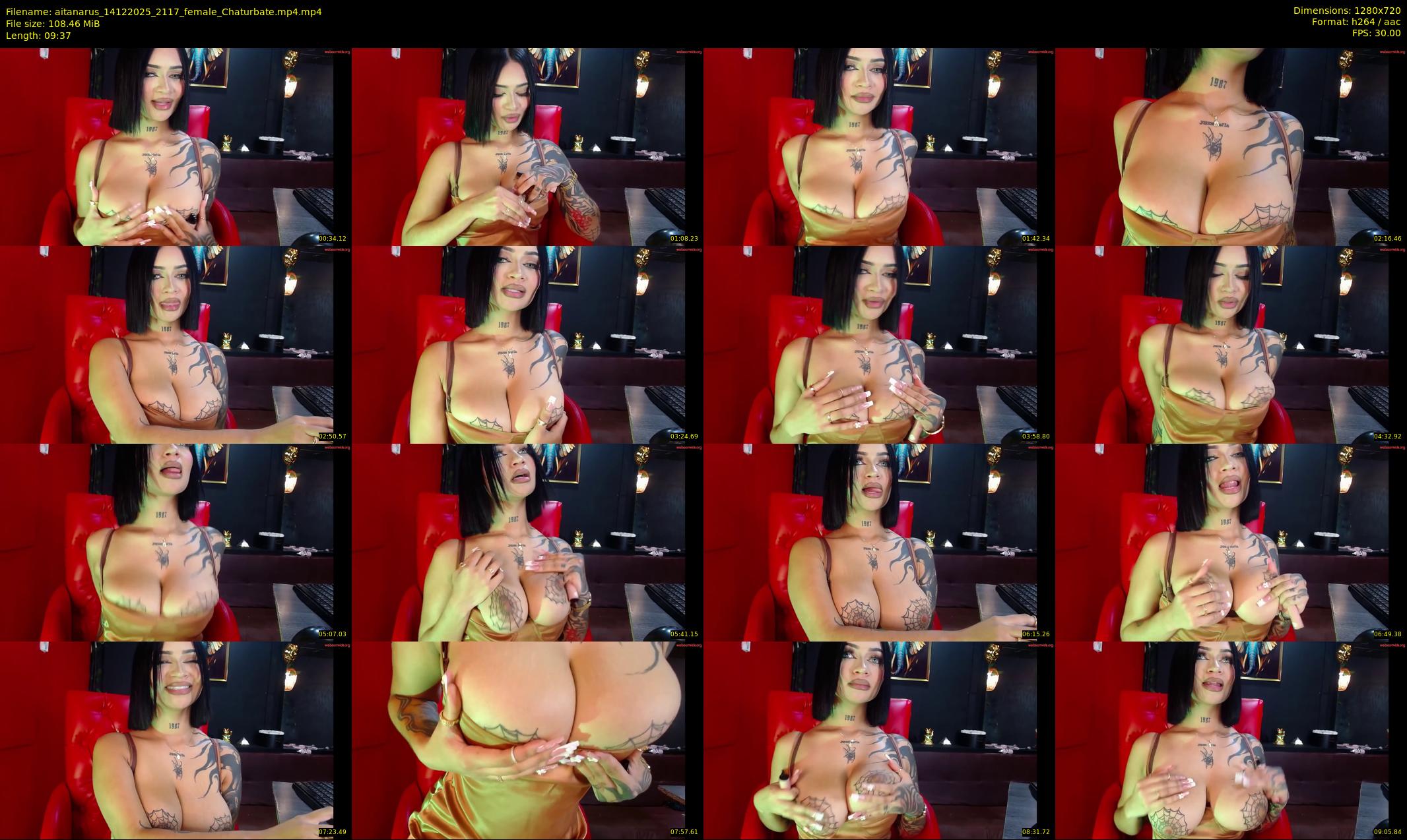 aitanarus — 10 minute Chaturbate female cam show recording, 720p, Dec 14, 2025