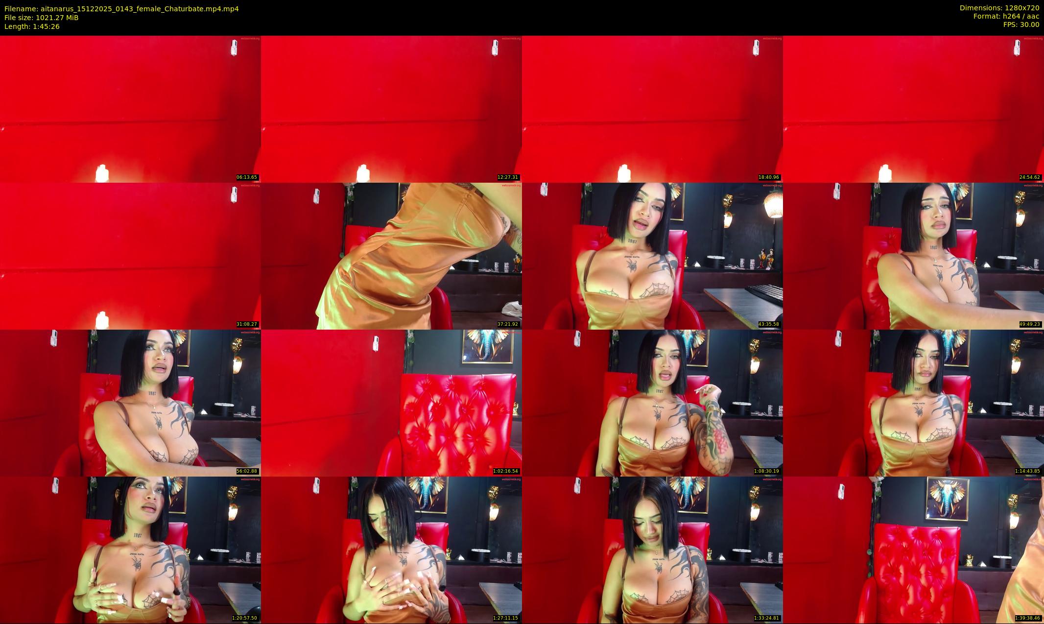 aitanarus — 106 minute Chaturbate female cam show recording, 720p, Dec 15, 2025