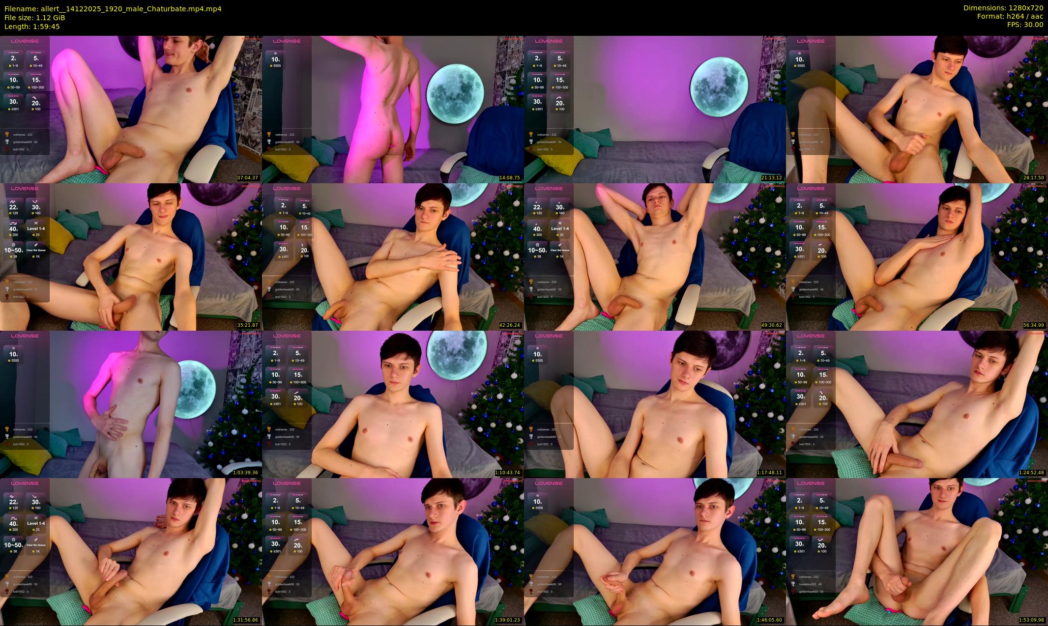 allert_ — 120 minute Chaturbate male cam show recording, 720p, Dec 14, 2025