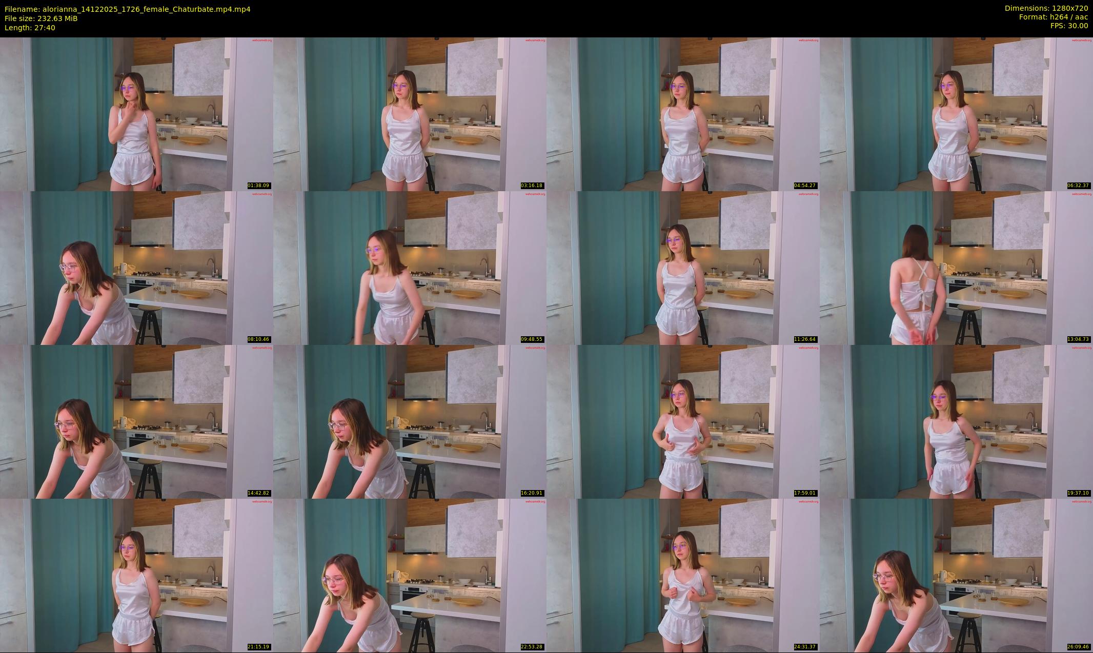alorianna — 28 minute Chaturbate female cam show recording, 720p, Dec 14, 2025
