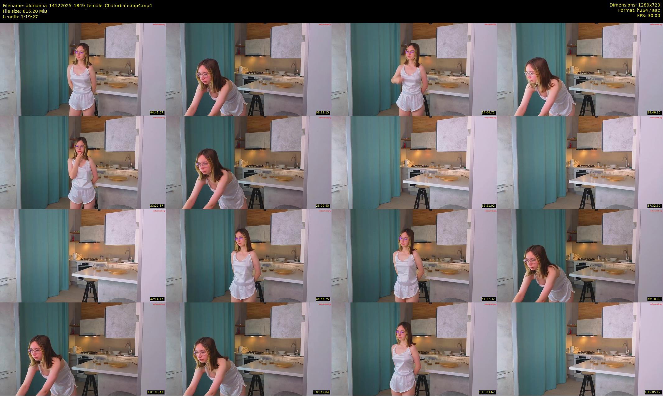 alorianna — 80 minute Chaturbate female cam show recording, 720p, Dec 14, 2025