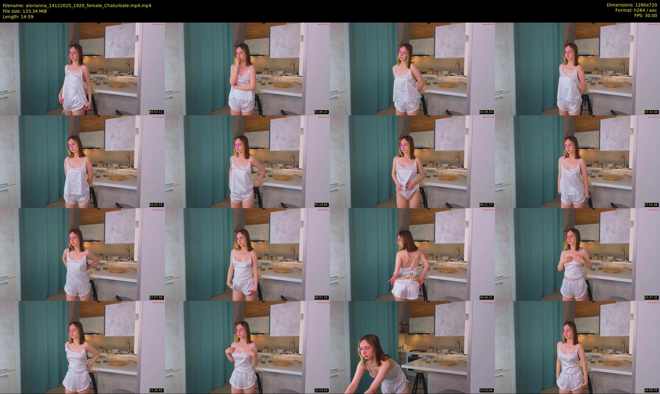 alorianna — 15 minute Chaturbate female cam show recording, 720p, Dec 14, 2025