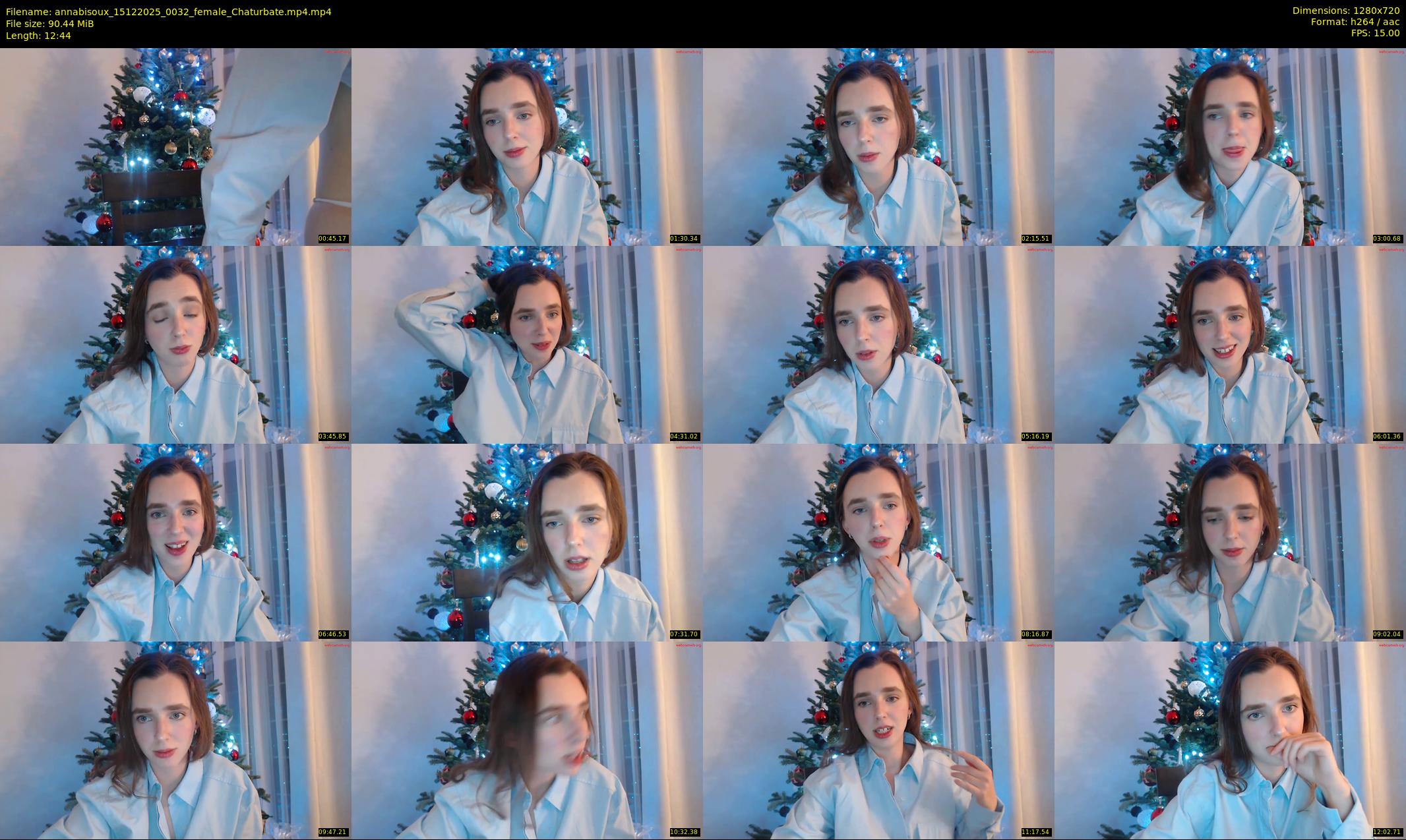 annabisoux — 13 minute Chaturbate female cam show recording, 720p, Dec 15, 2025