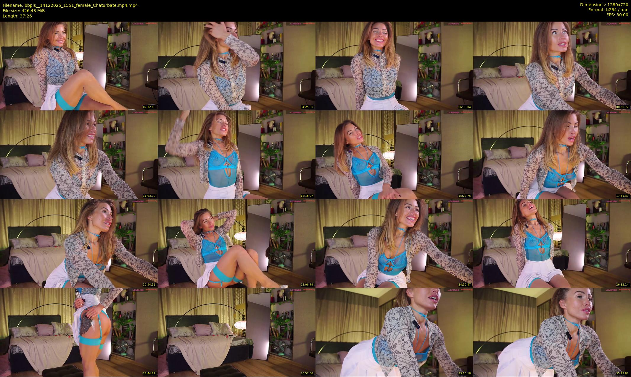 bbpls_ — 38 minute Chaturbate female cam show recording, 720p, Dec 14, 2025