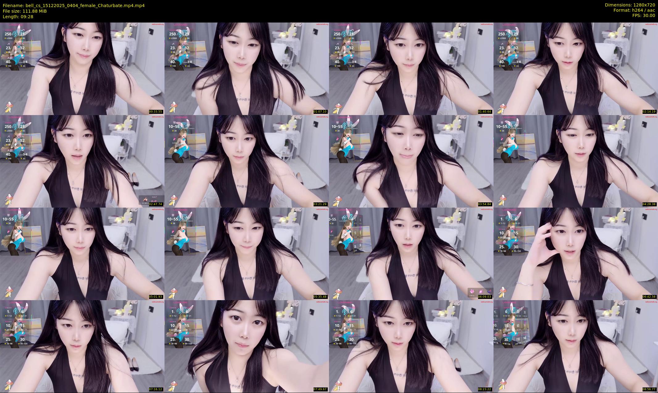 bell_cs — 10 minute Chaturbate female cam show recording, 720p, Dec 15, 2025