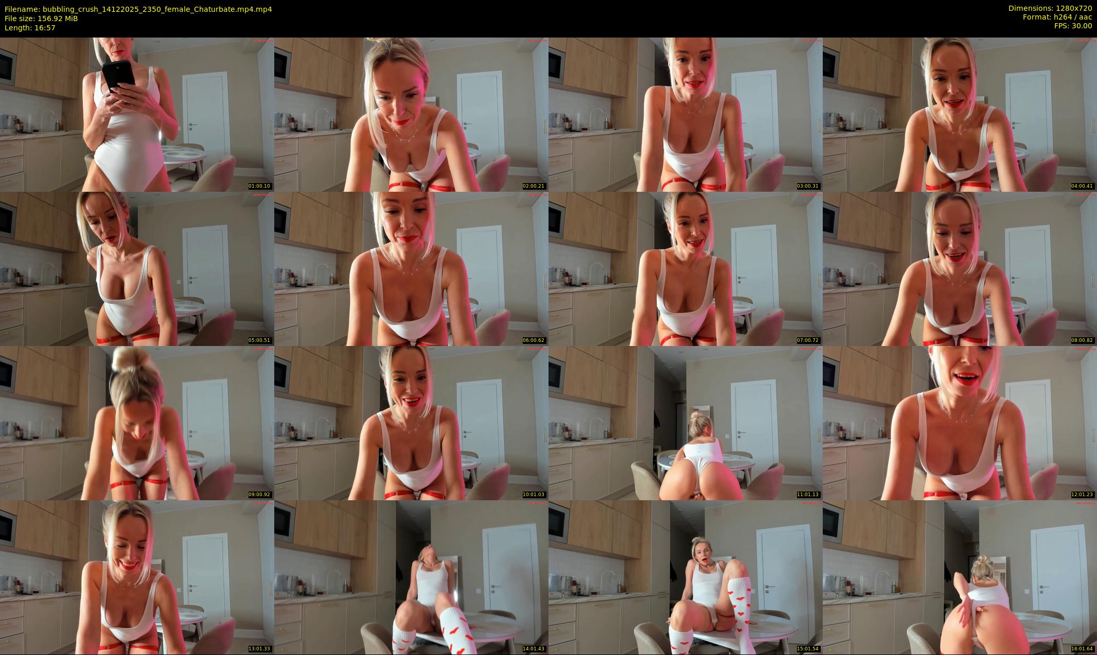 bubbling_crush — 17 minute Chaturbate female cam show recording, 720p, Dec 14, 2025