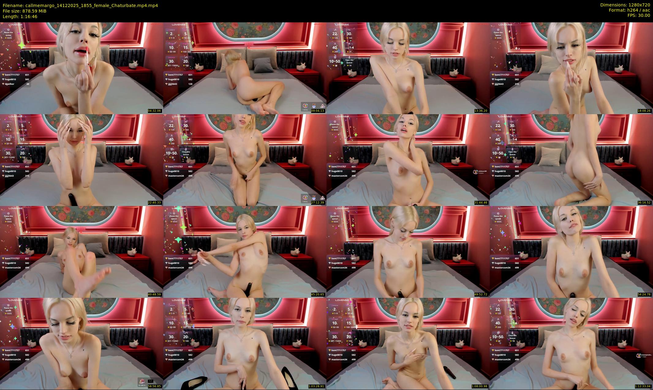 callmemargo — 77 minute Chaturbate female cam show recording, 720p, Dec 14, 2025