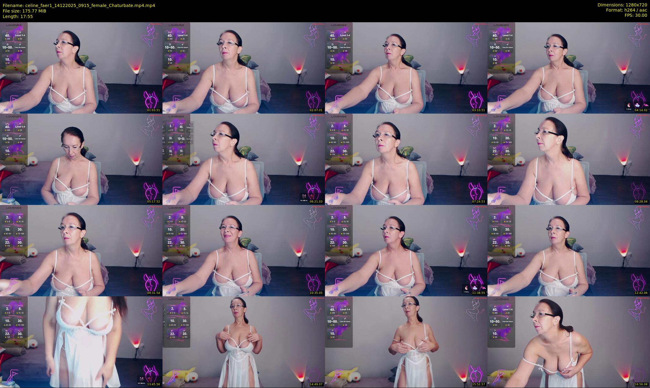 celine_faer1 — 18 minute Chaturbate female cam show recording, 720p, Dec 14, 2025