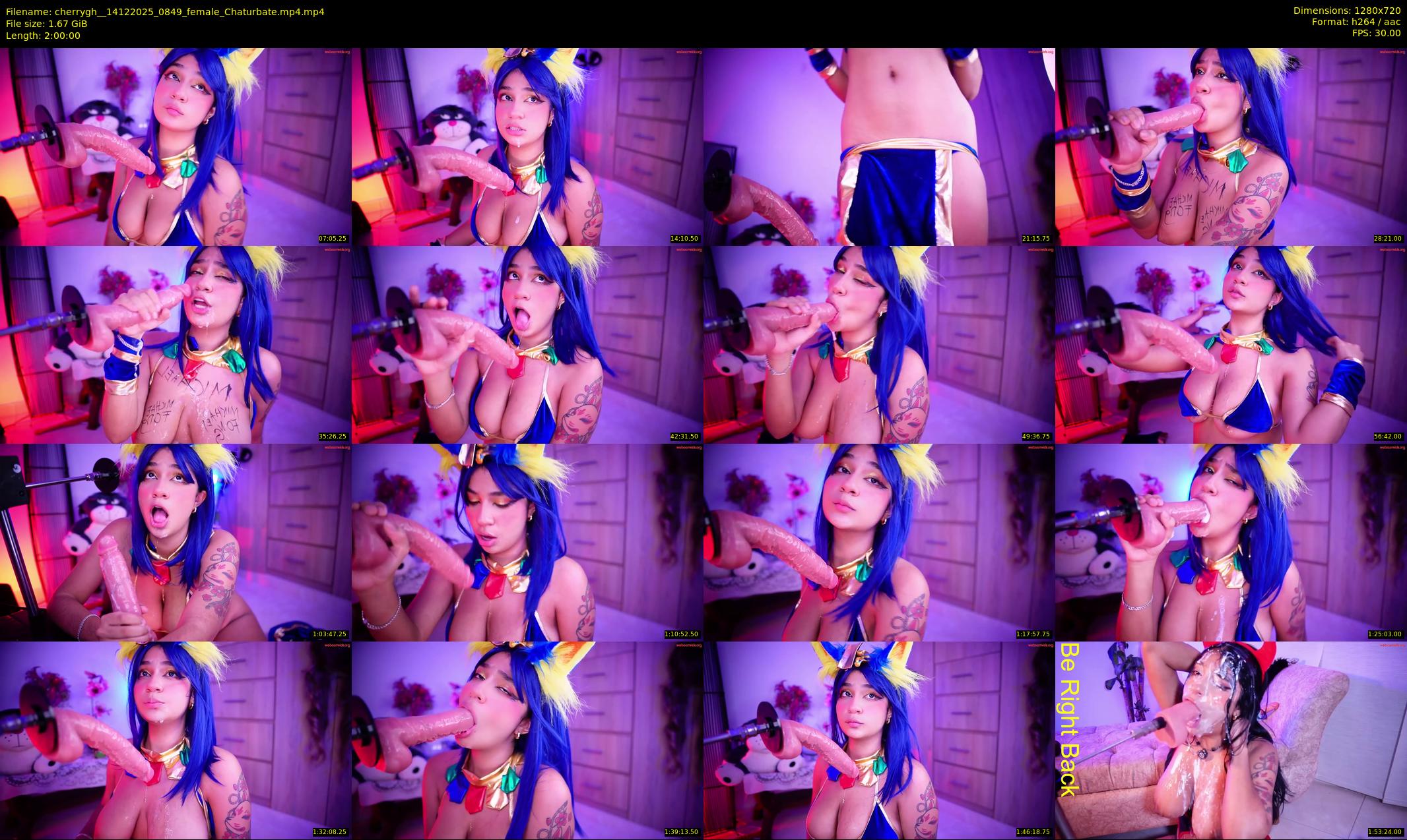 cherrygh_ — 120 minute Chaturbate female cam show recording, 720p, Dec 14, 2025